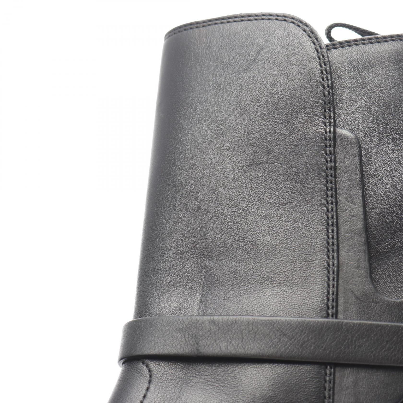 Christian Dior EMPREINTE Short Boots leather Black Size 38 D Used