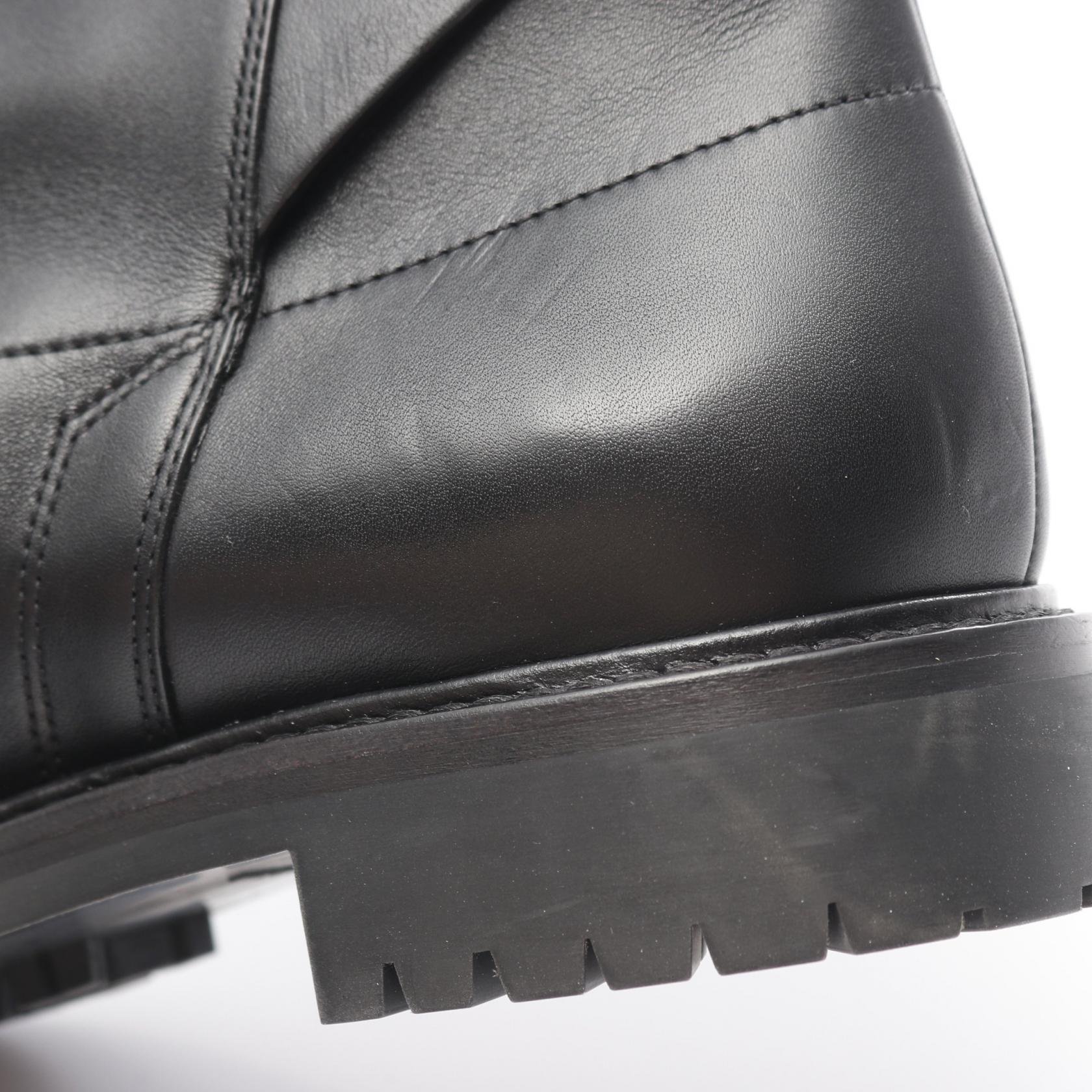 Christian Dior EMPREINTE Short Boots leather Black Size 38 D Used