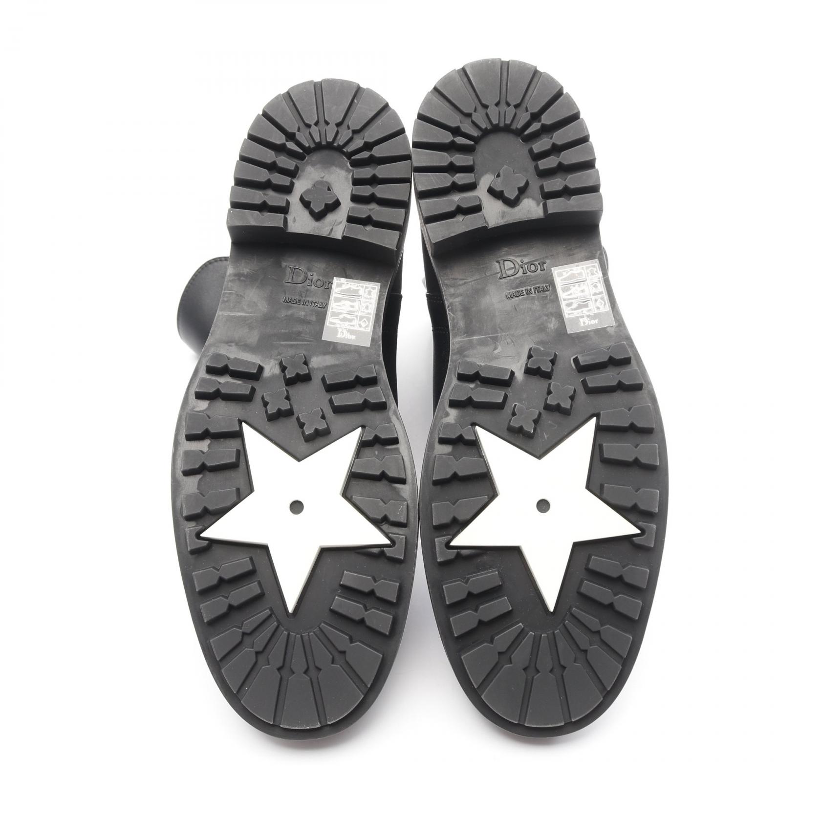 Christian Dior EMPREINTE Short Boots leather Black Size 38 D Used