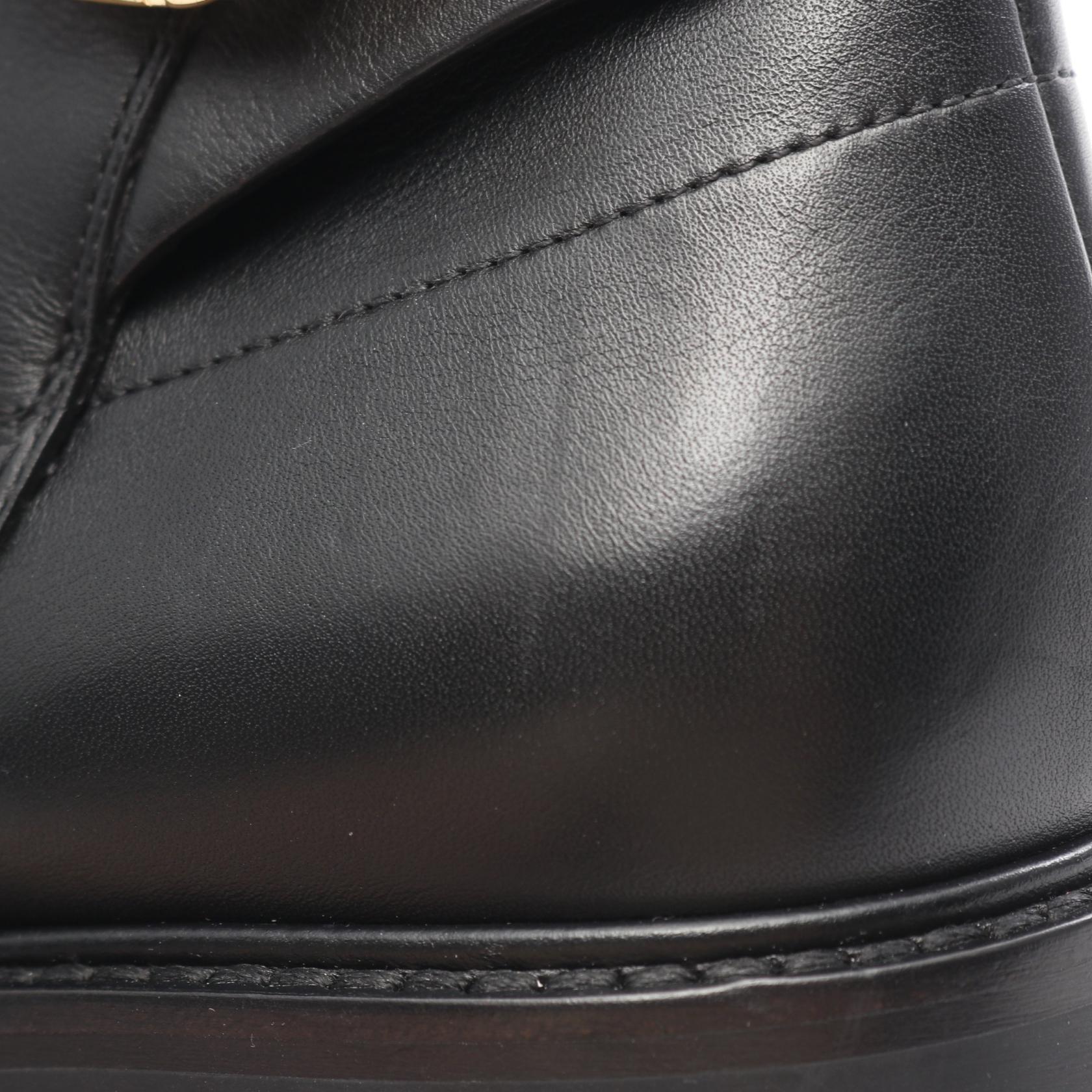 Christian Dior EMPREINTE Short Boots leather Black Size 38 D Used