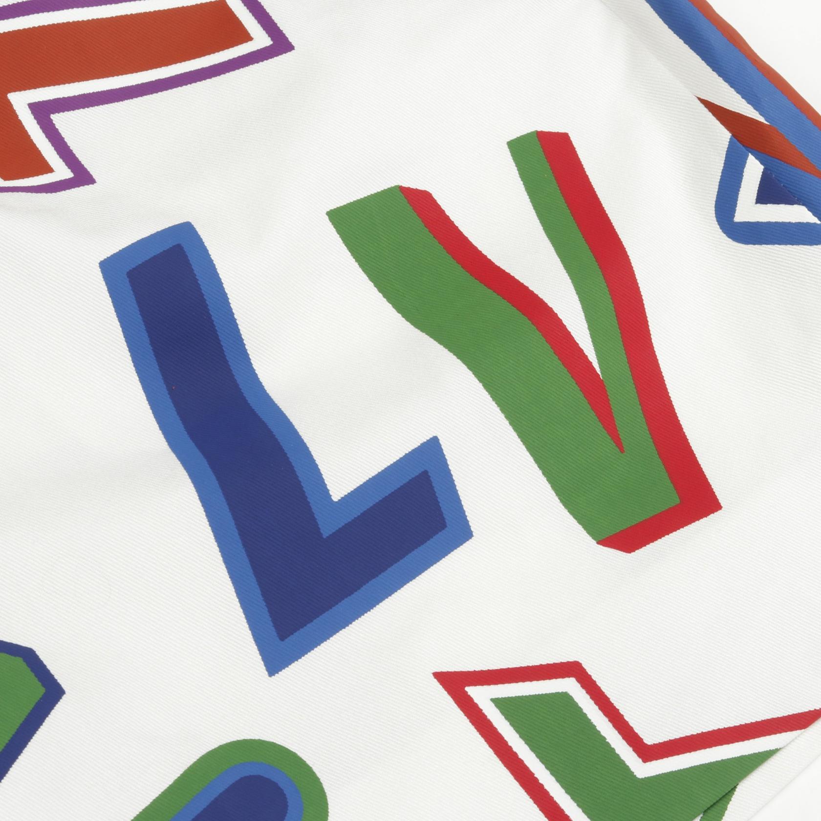 LOUIS VUITTON x NBA Graphic Logo Short Pants cotton White Multi