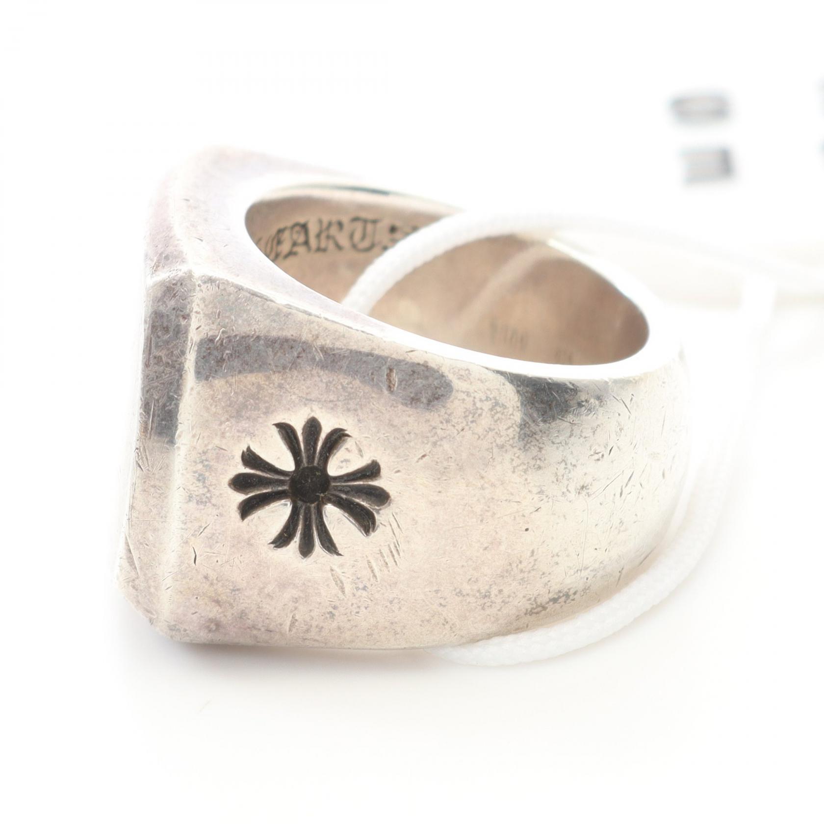 CHROME HEARTS Big PJ Ring Silver925 Used mens US size 11 | eBay