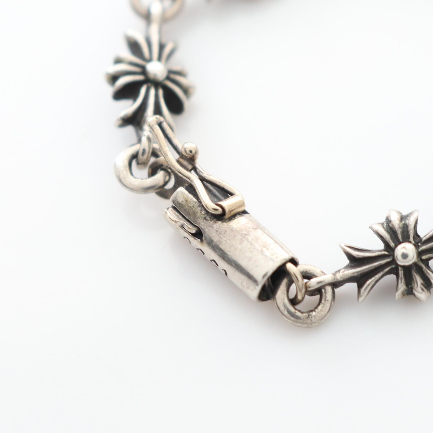 CHROME HEARTS Tiny E CH Plus Bracelet Silver925 Used mens | eBay