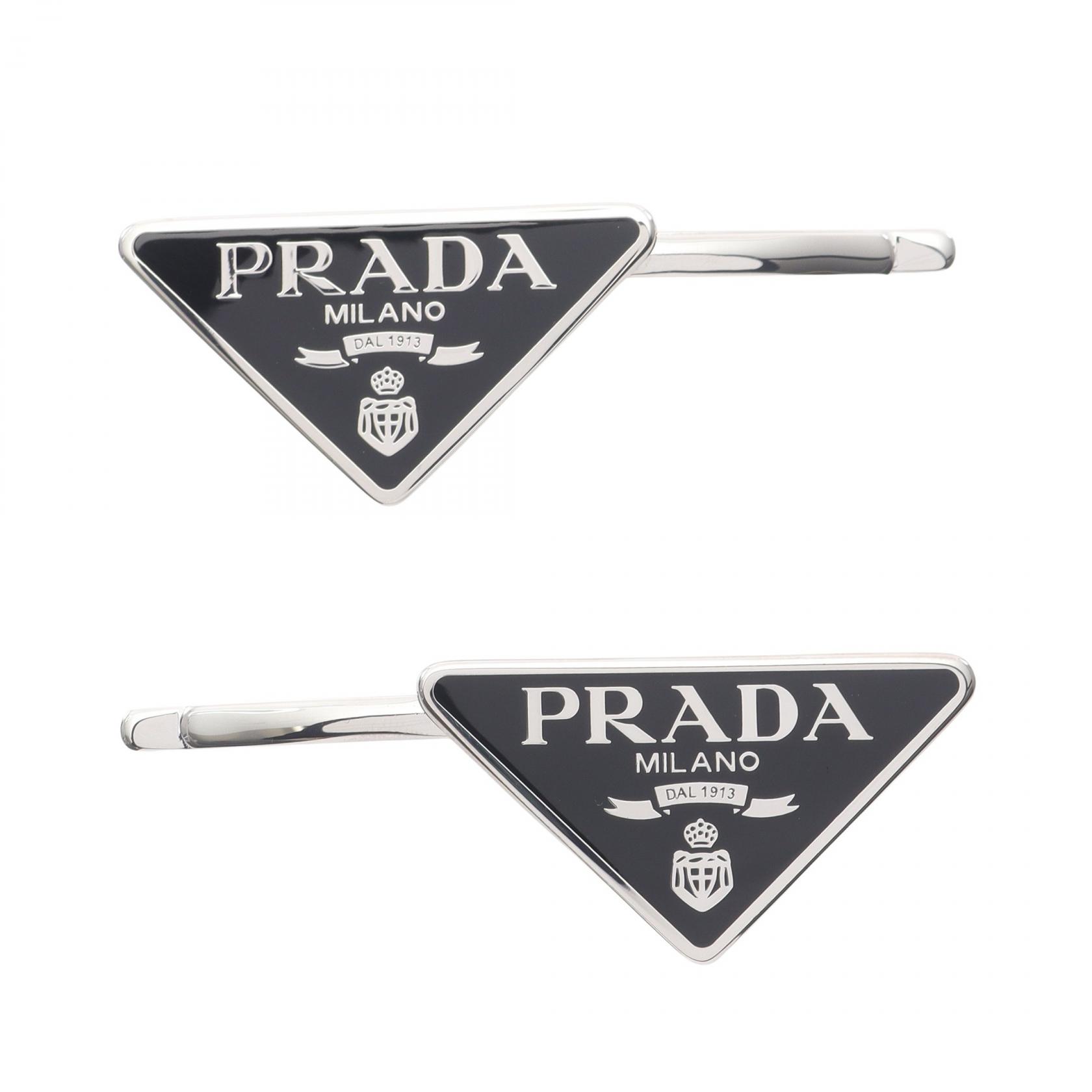 PRADA FERMAGLI Hair Clips 1IF0512BA6F0002 Stainless Steel enamel