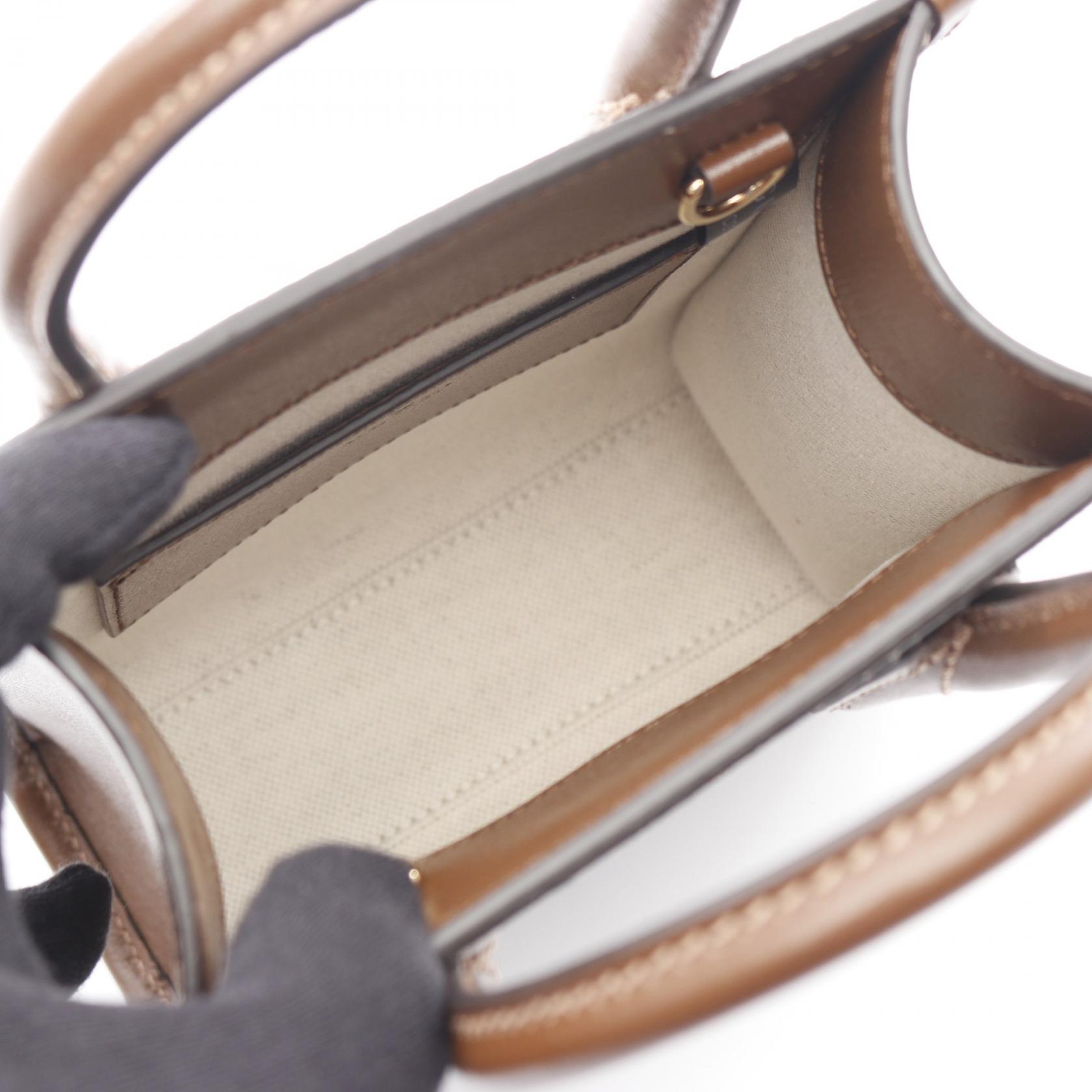 GUCCI Interlocking G Mini Shoulder Tote Bag 67162392TCG8563 canvas