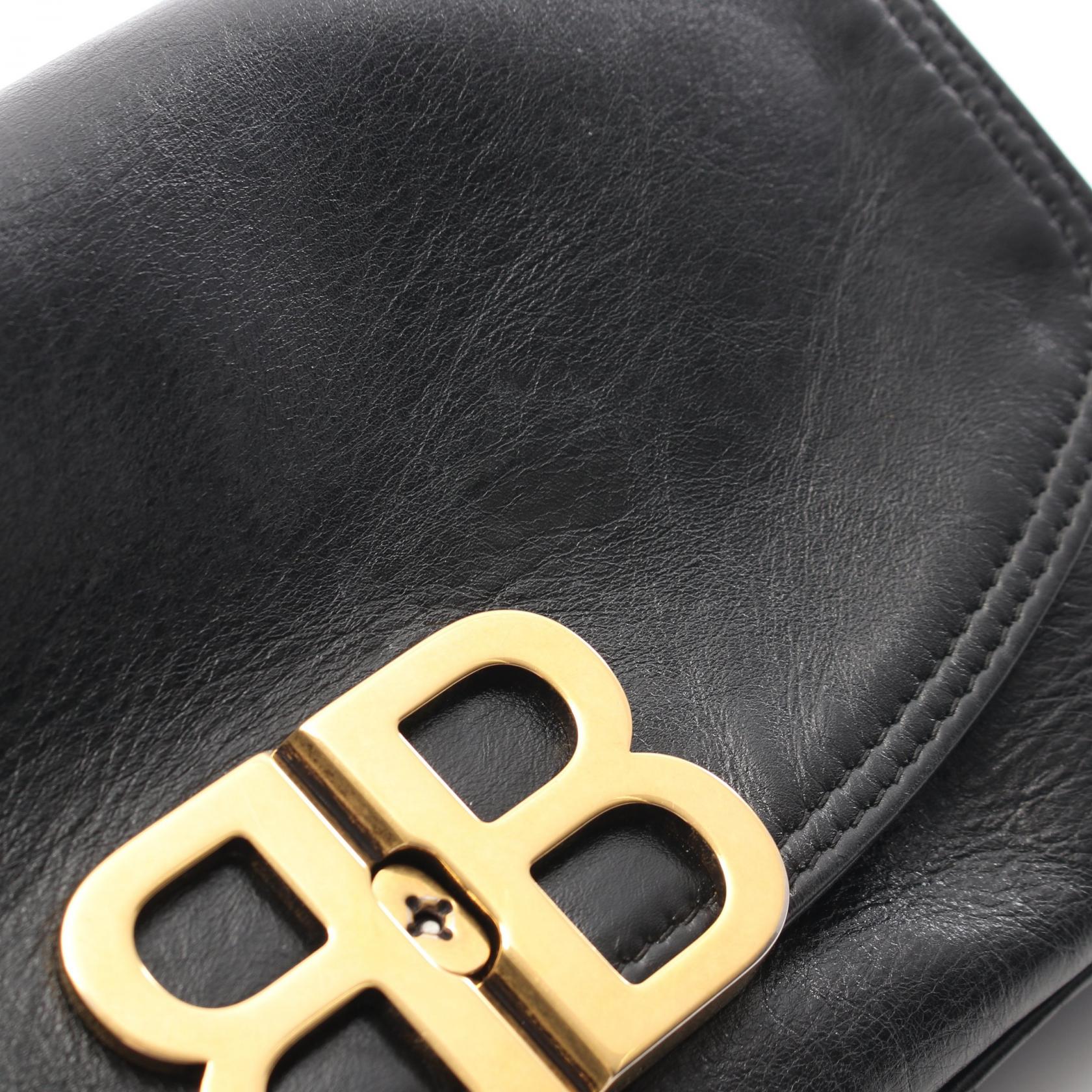 BALENCIAGA BB SOFT Small Crossbody Chain Shoulder Bag 748598