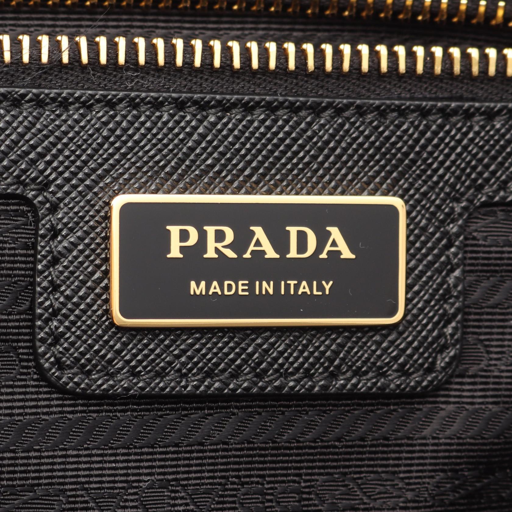 PRADA Re-Edition 1978 Tessuto + Saffiano Tote Bag Nylon Leather