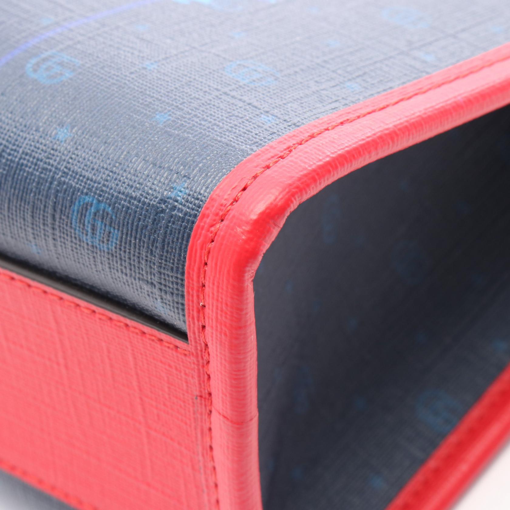 GUCCI x The Jetsons Children's Tote Bag 605614 canvas leather Navy