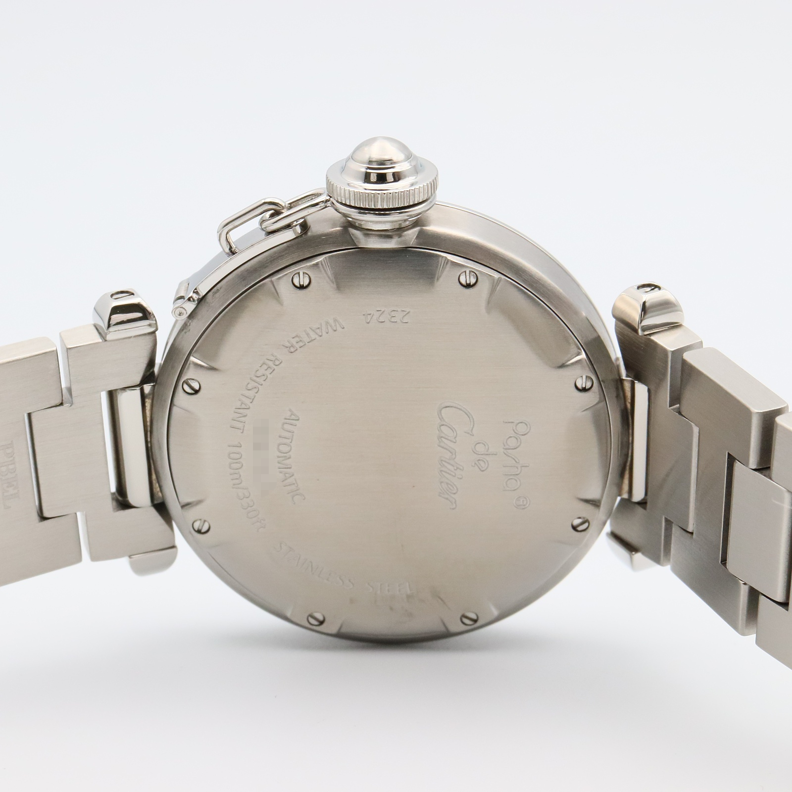Cartier Pasha de Cartier Boys Watch Cartier Pasha de Cartier WSPA Blue Sunray-Brushed Dial  main image 4