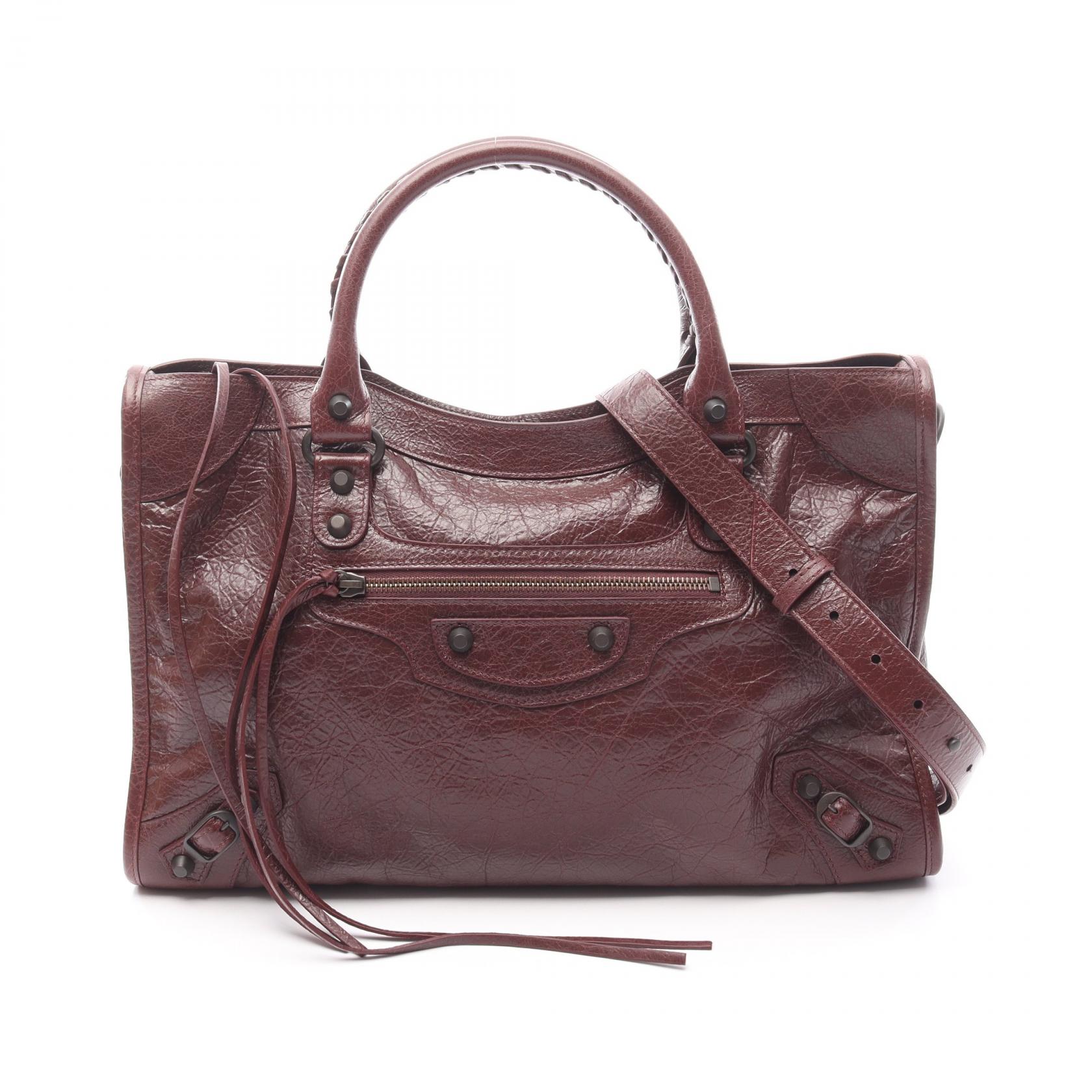 バッグ BALENCIAGA leather shoulder bag the city 2101219118895_1.jpg