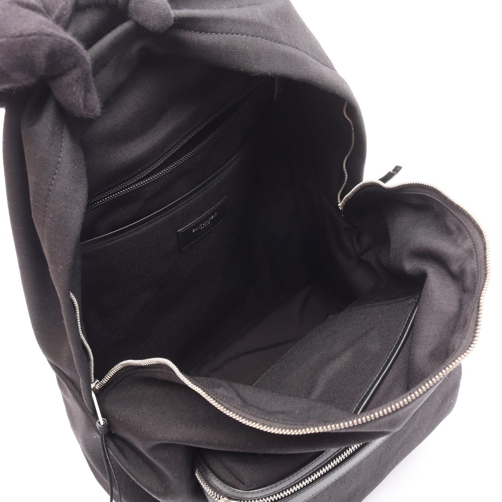 SAINT LAURENT PARIS City Rucksack Backpack 534967FAEBS1000  display picture 1