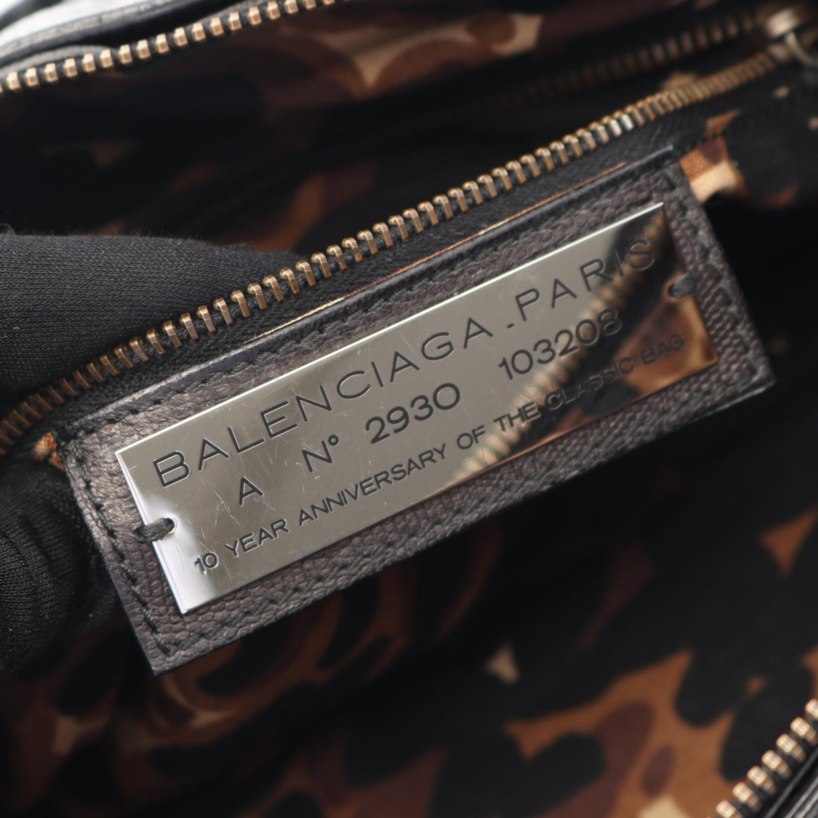 バッグ Balenciaga The First Shoulder Bag Black BALENCIAGA The first Shoulder Handbag leather Black Used