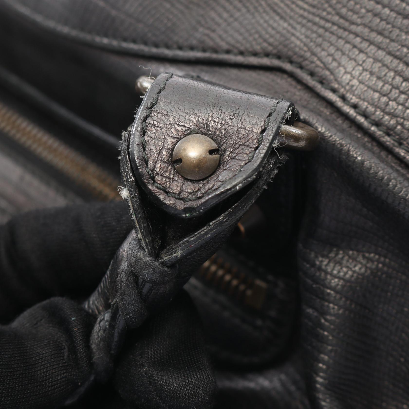 バッグ Balenciaga The First Shoulder Bag Black BALENCIAGA The first Shoulder Handbag leather Black Used