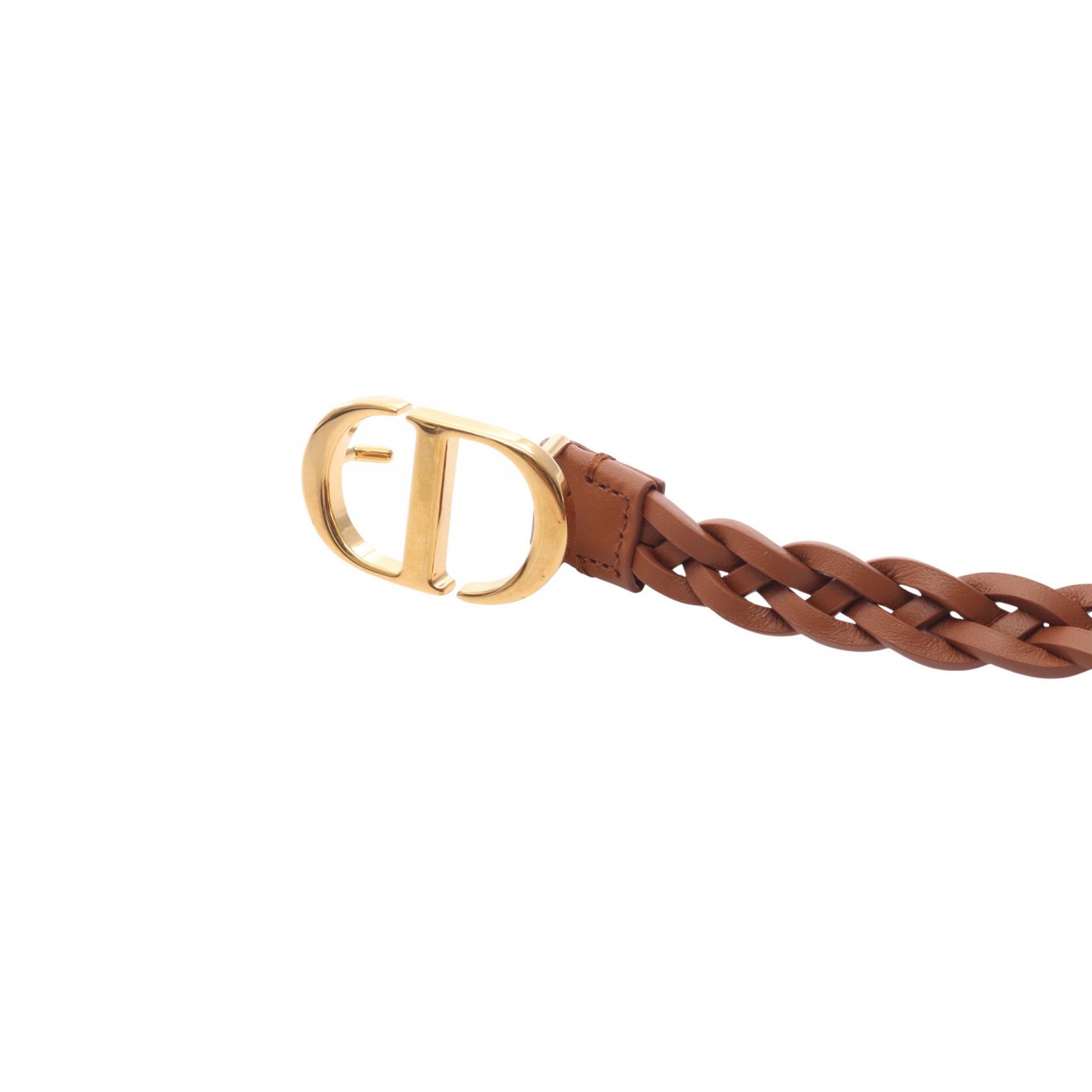 Christian Dior women belt size 85 Dior Smooth Calfskin CD Belt - Size 34 / 85 (SHF-2YLzUu) main image 2