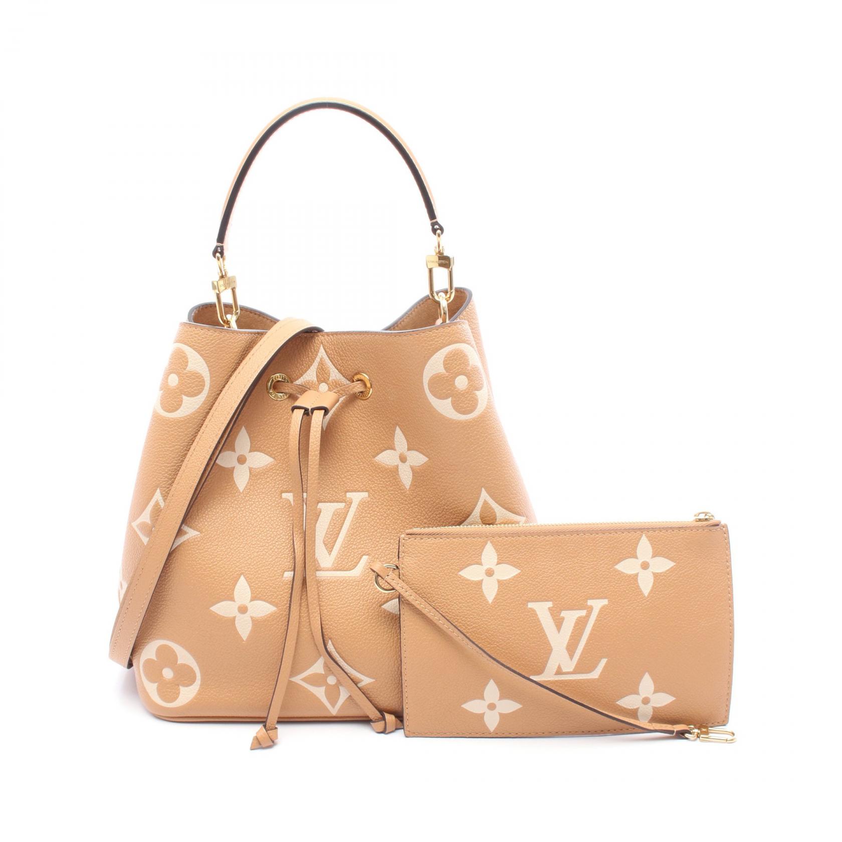 LOUIS VUITTON NeoNoe MM Bicolor Shoulder Bag M45808 Monogram