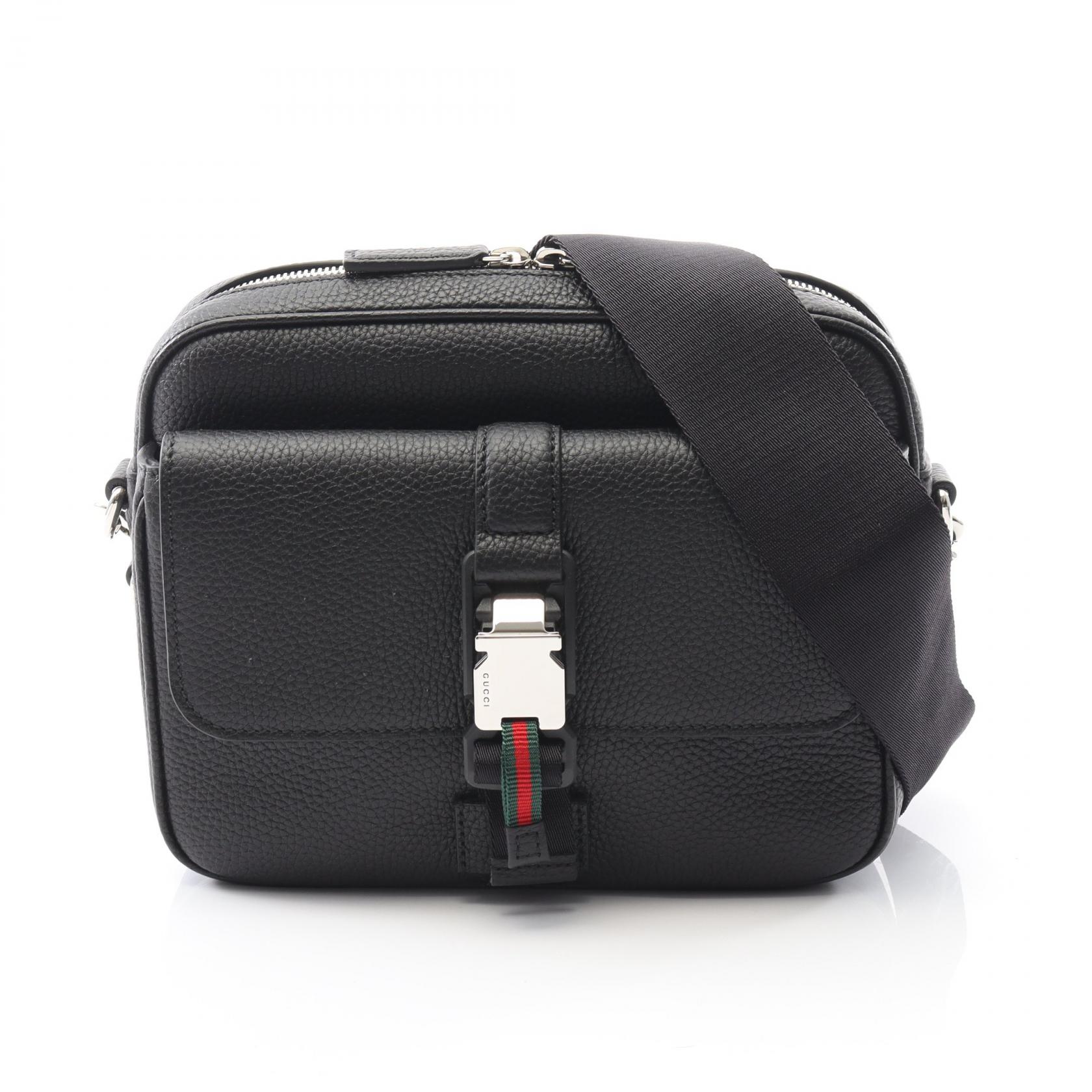 GUCCI Web stripe crossbody Shoulder Bag 816751AAEF61042 leather