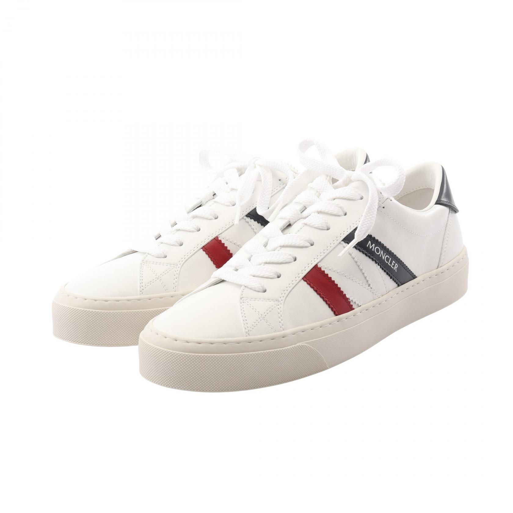 ここ MONCLER MONACO 2 Monaco sneakers 4M00180M449600139 leather White