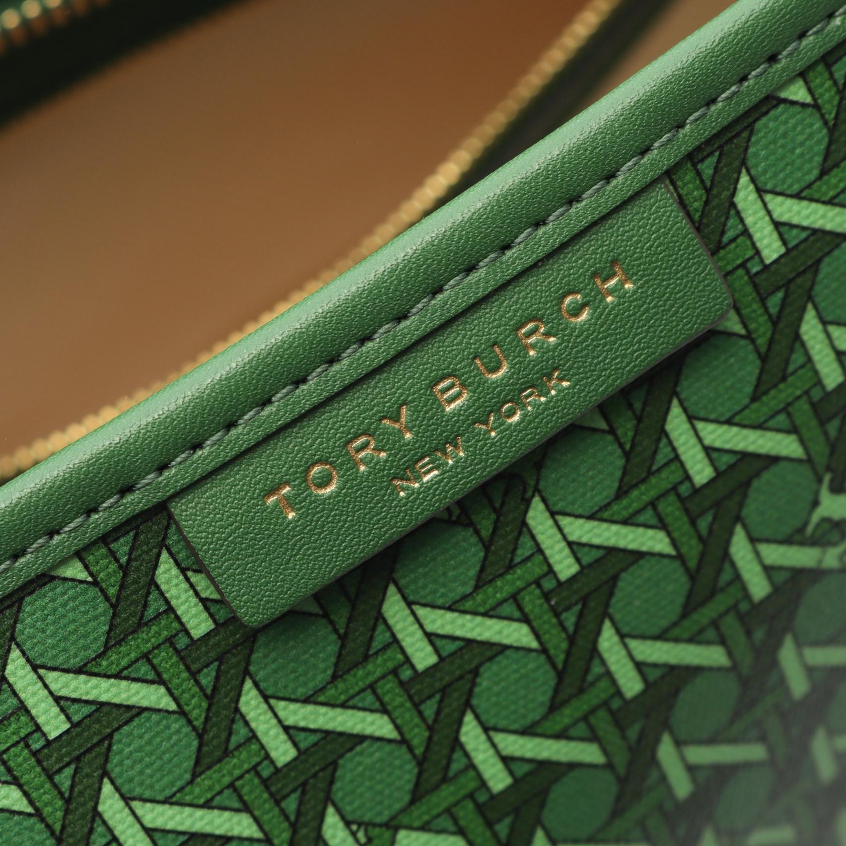 Tory Burch Ever ready Zip Tote shoulder Bag 145634367 canvas