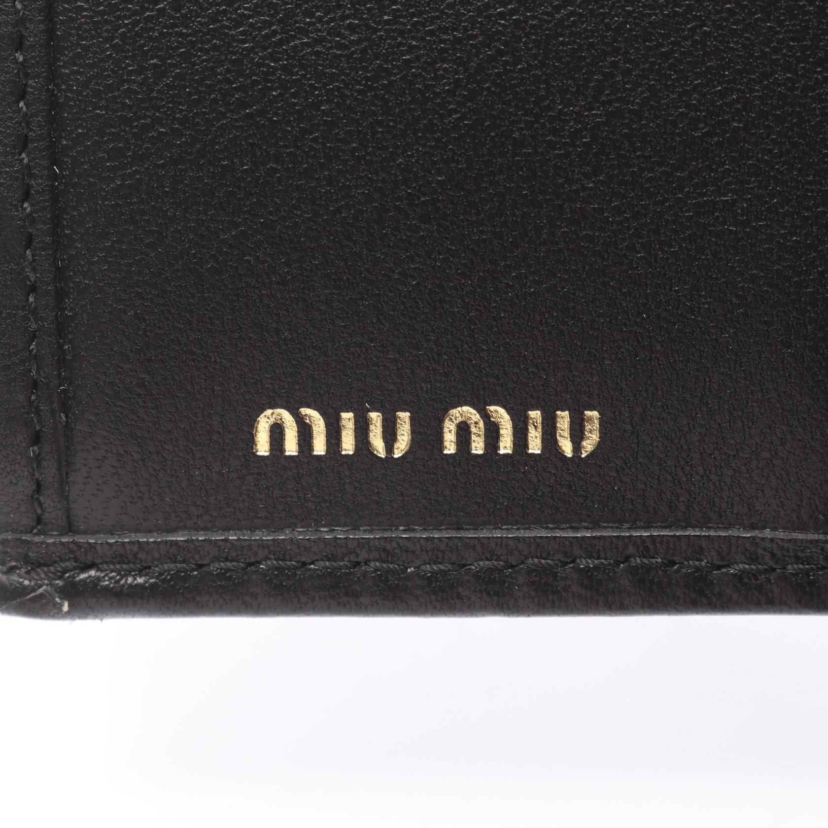 Miu Miu MATELASSE'MIU Matelasse Bi-fold wallet 5ML024AFPPF0002