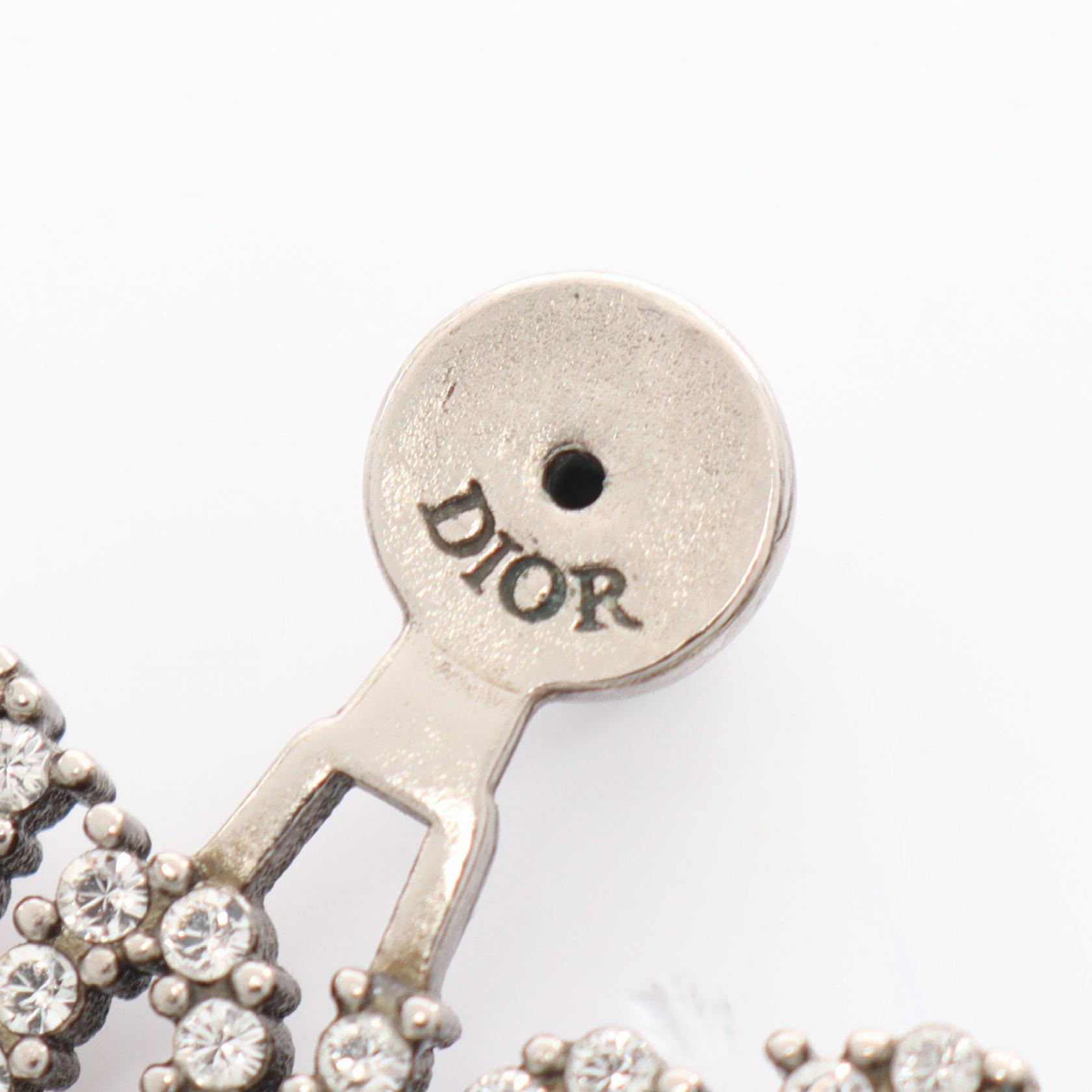 Dior J'ADIOR BEE Pierced earrings Stainless Steel Rhinestone SHW