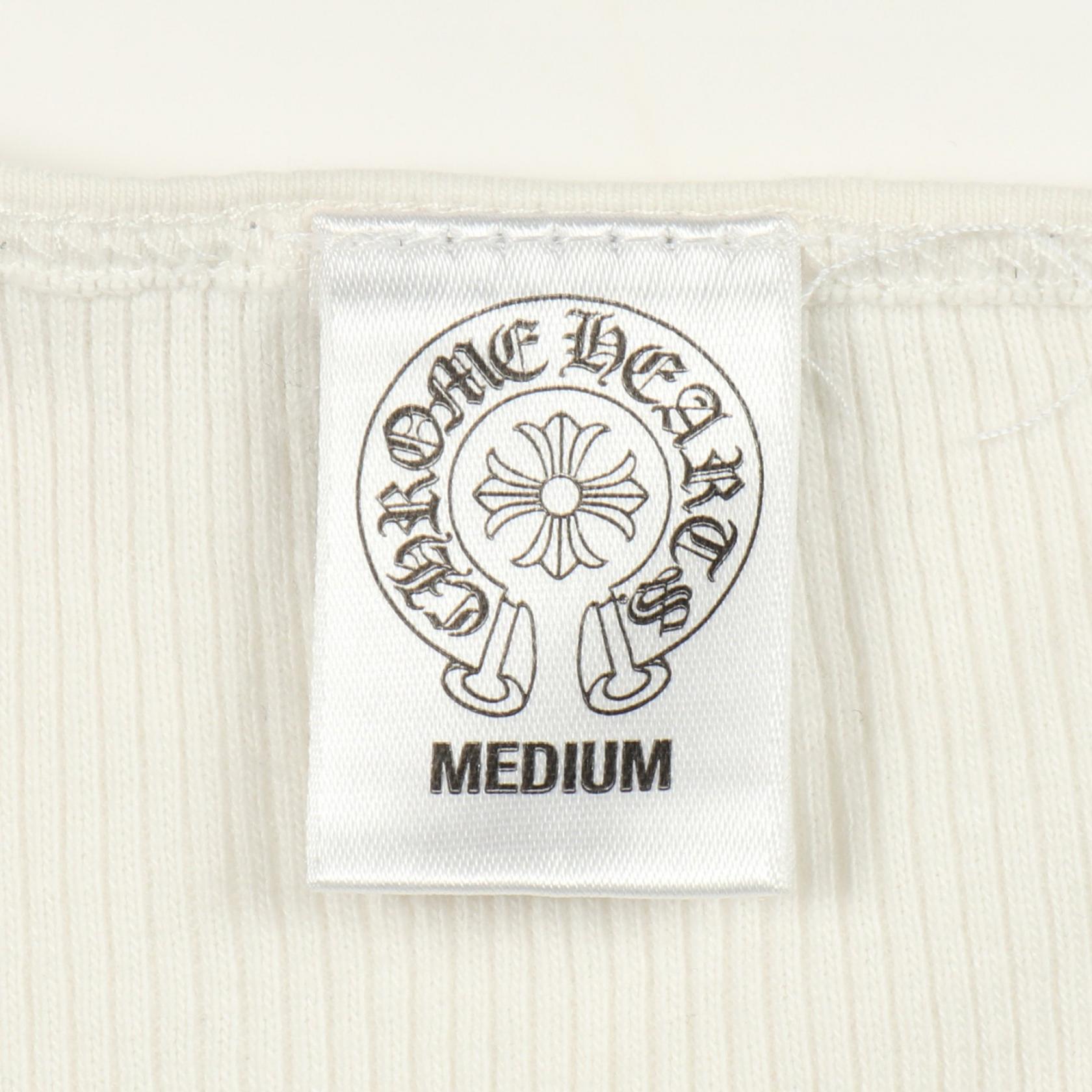 CHROME HEARTS Tank top cotton White #M Used Women | eBay