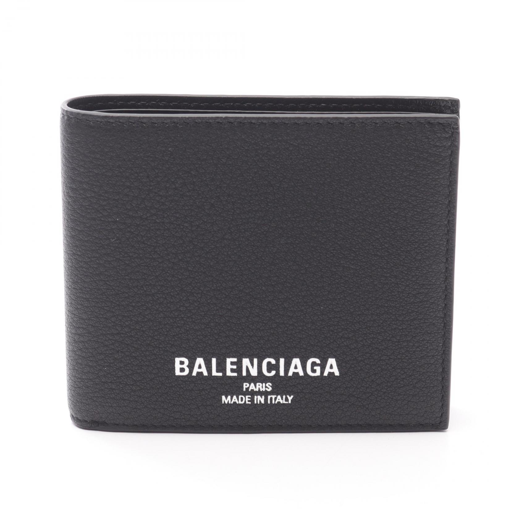 BALENCIAGA Credit Square Folded Coin Bi-fold wallet