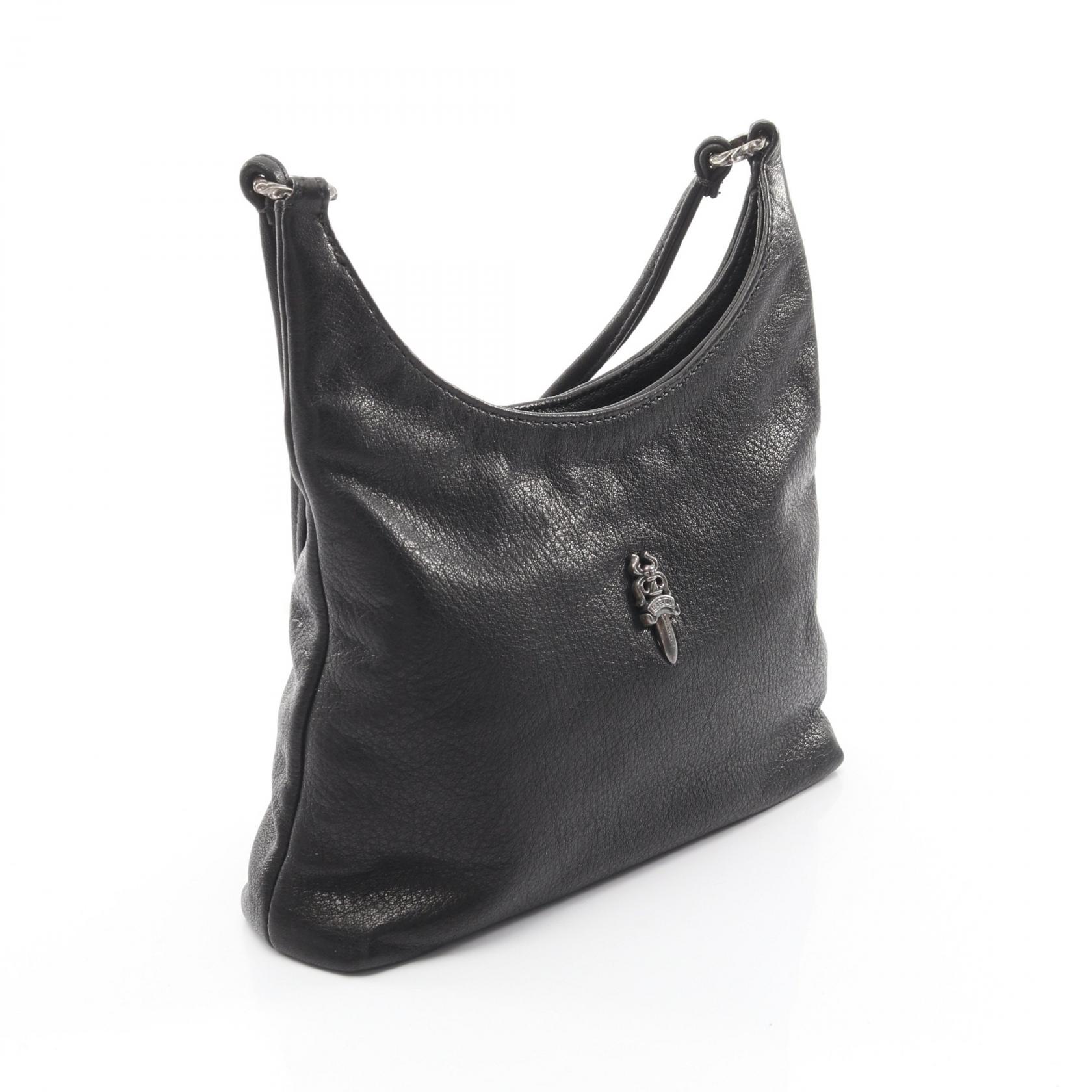 CHROME HEARTS Dagger Shoulder Bag leather Black Used Women | eBay