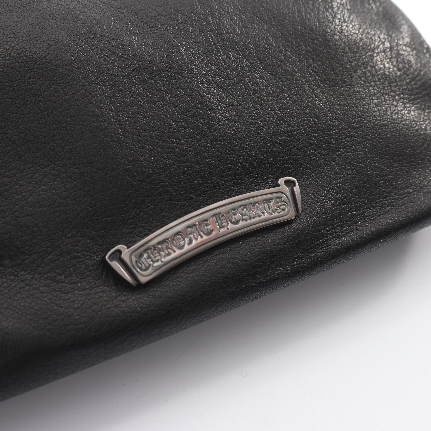 CHROME HEARTS Dagger Shoulder Bag leather Black Used Women | eBay