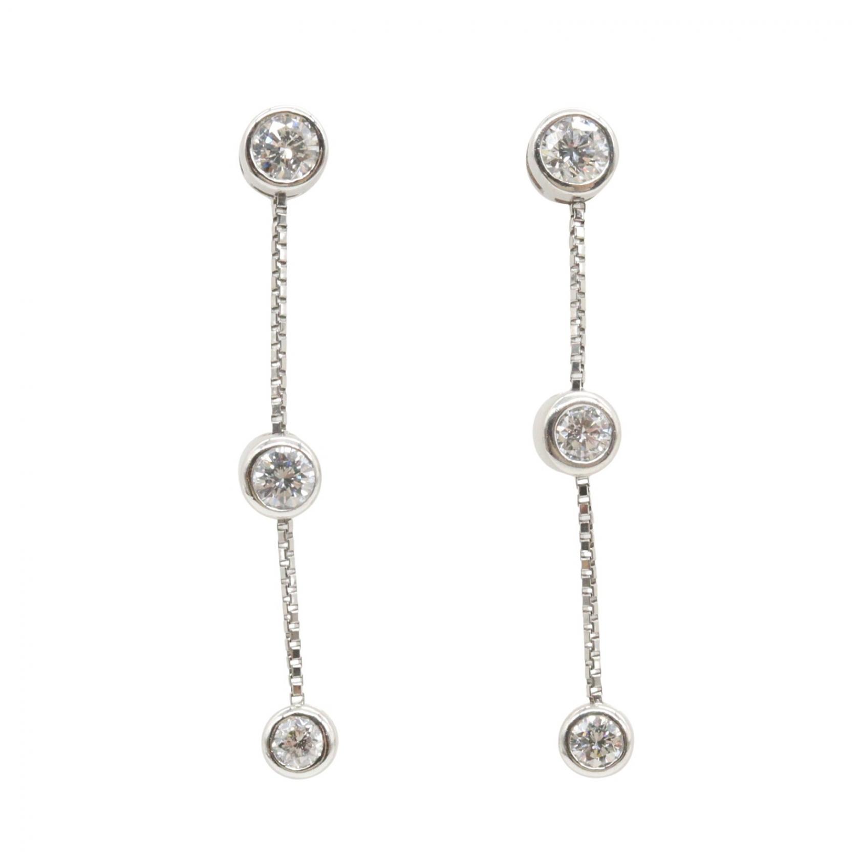 ジュエリー ダイヤピアス ﾀﾞｲﾔ 3.5g