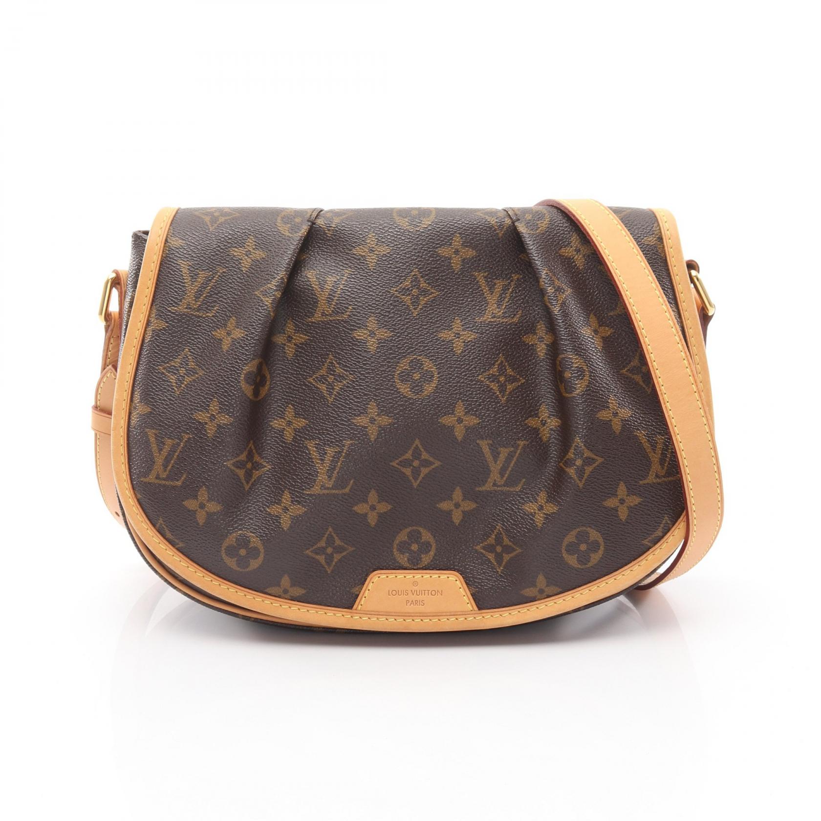 LOUIS VUITTON Menilmontant PM Crossbody Shoulder Bag M40474