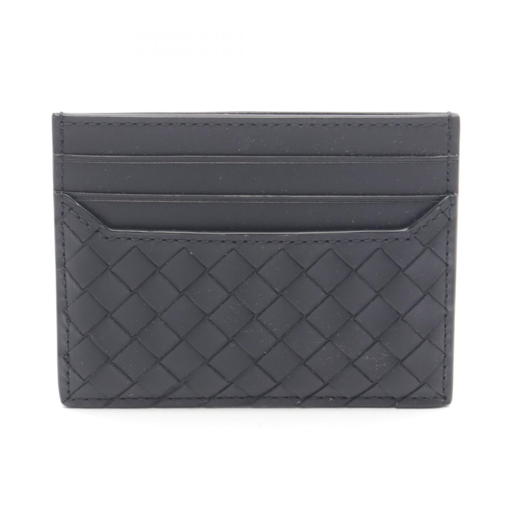 BOTTEGA VENETA Intrecciato Card Case 817397V4LQ18803 leather Black