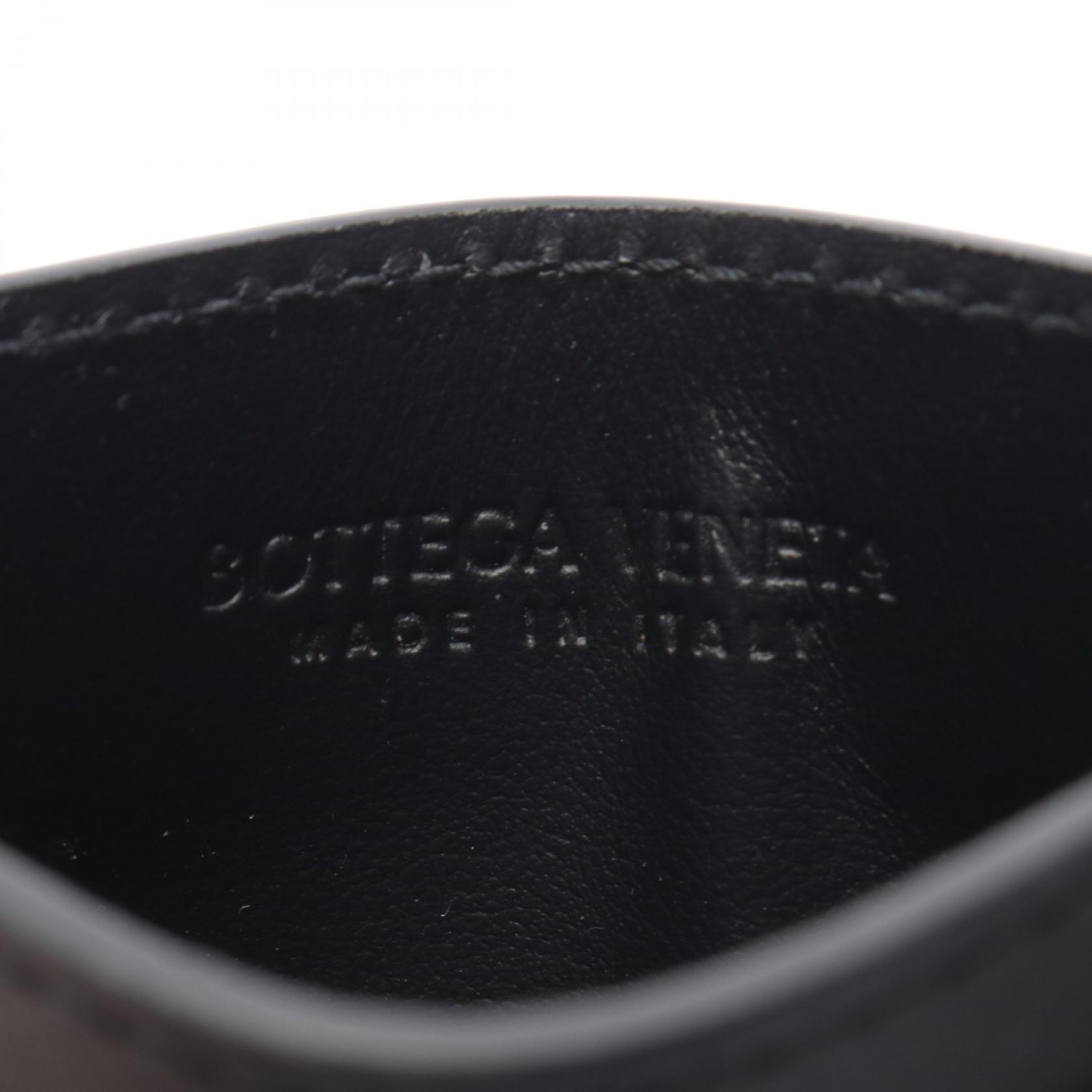 BOTTEGA VENETA Intrecciato Card Case 817397V4LQ18803 leather Black