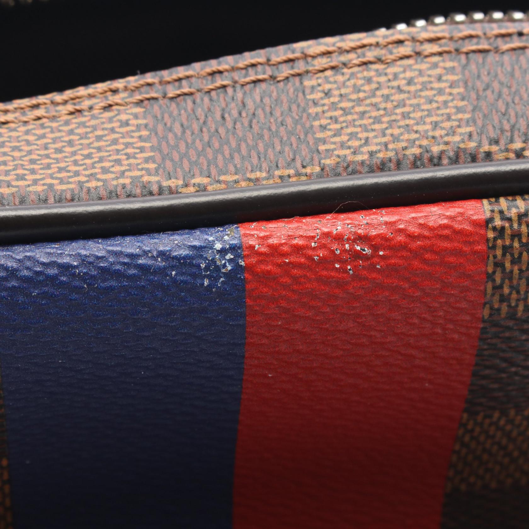 LOUIS VUITTON Amazon Shoulder crossbody Bag N42703 Damier Savannah