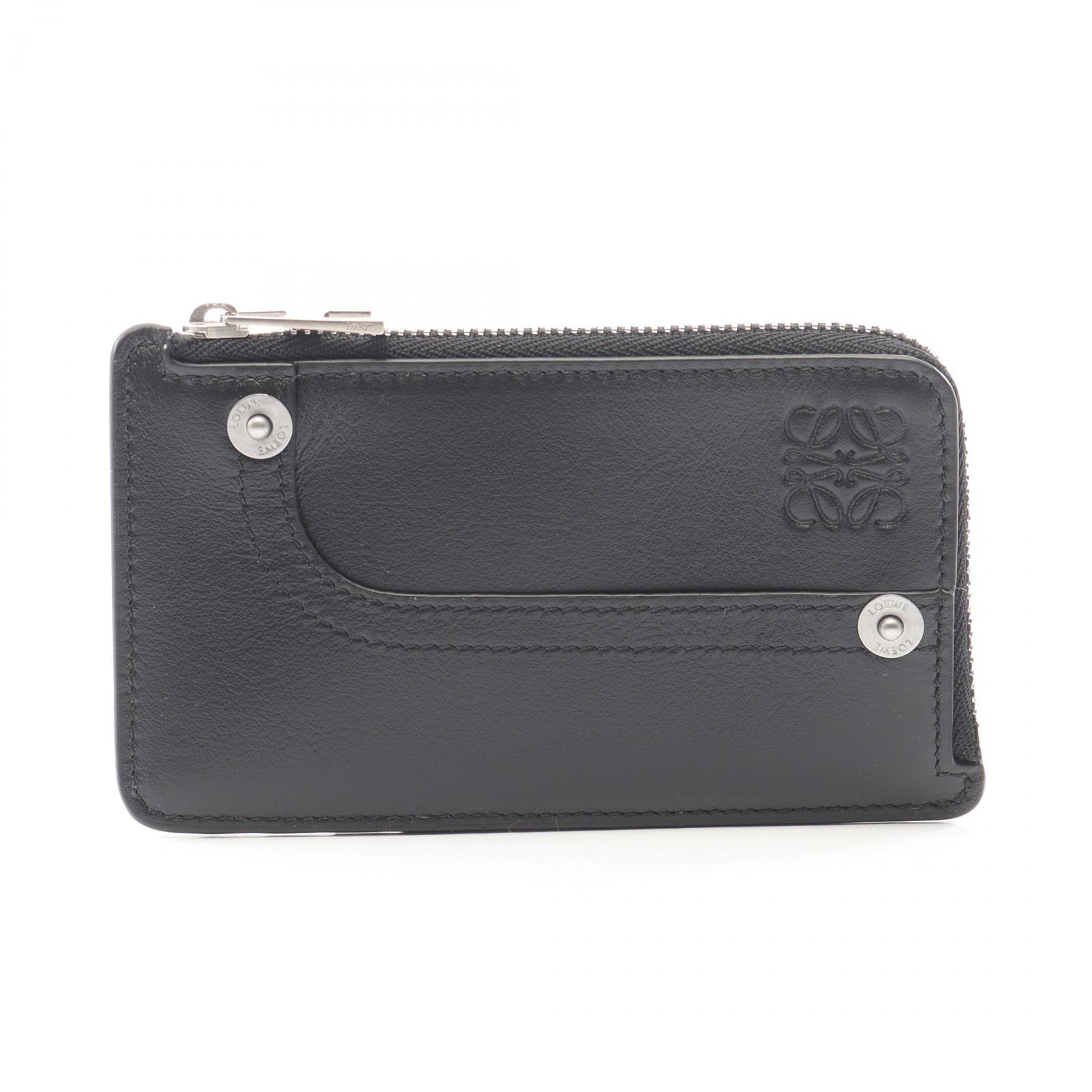 【CFCL】L LEG COVER BLACK タグ付き新品 LOEWE Panta Coin Card Holder/ purse C643Z40XAK1100 leather Black