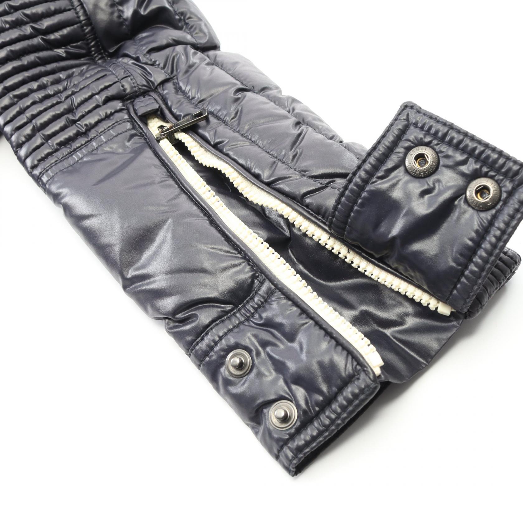 MONCLER BERRIAT Down Jacket Coat 40304 Nylon Navy Used mens size I