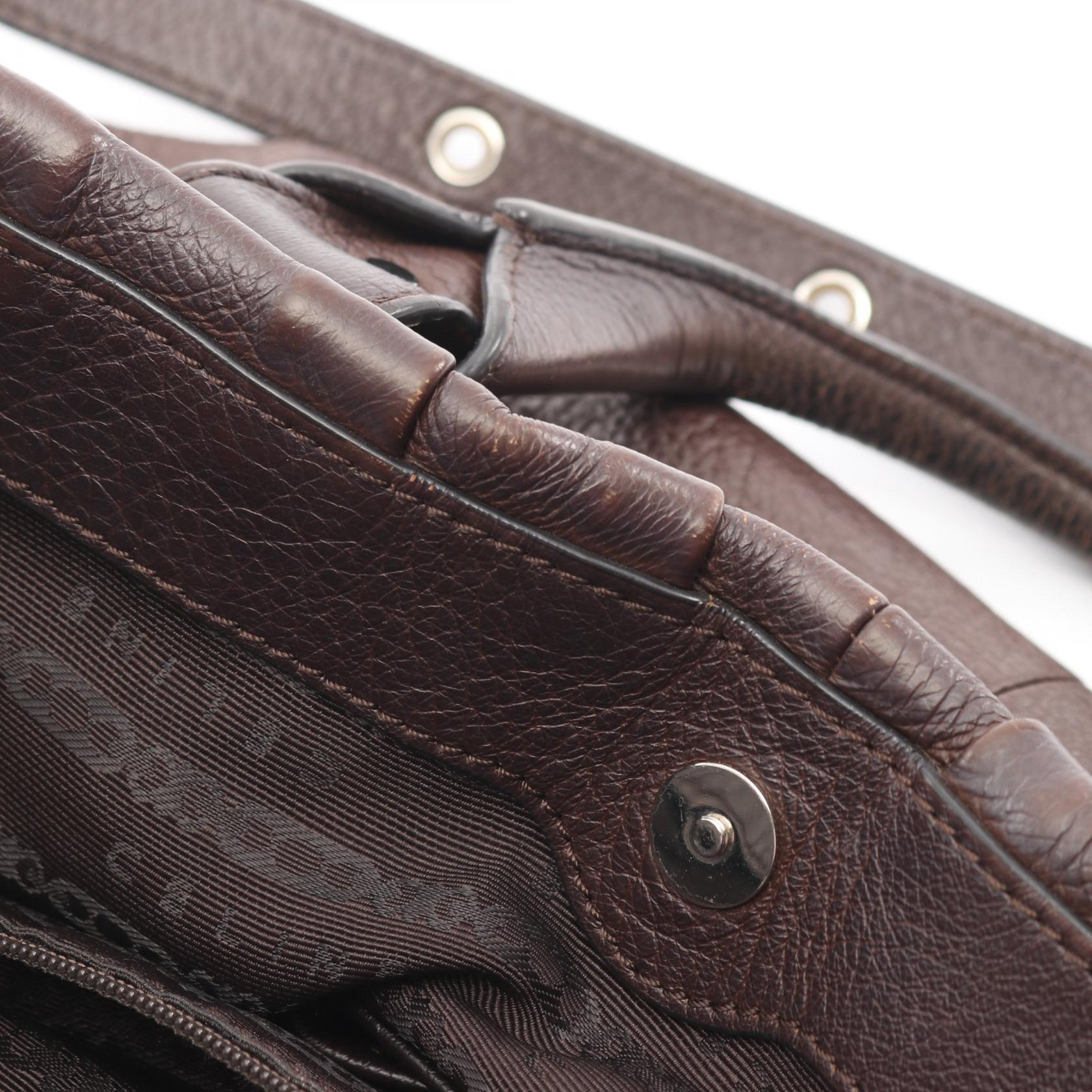 CELINE Pillow Small Shoulder Handbag leather Brown Used Women | eBay