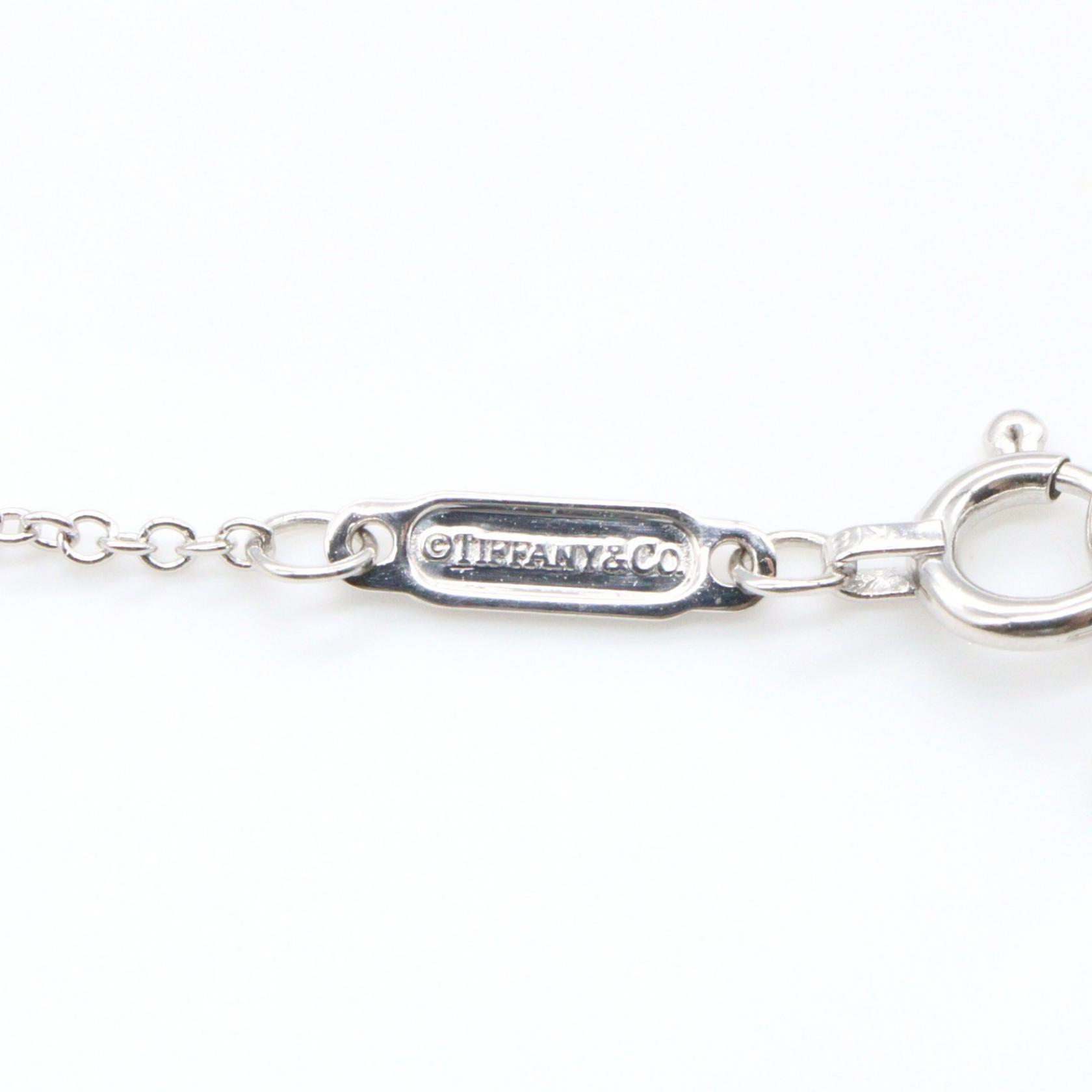 TIFFANY＆CO T Smile Small Necklace Pendant 750 18KWG White Gold