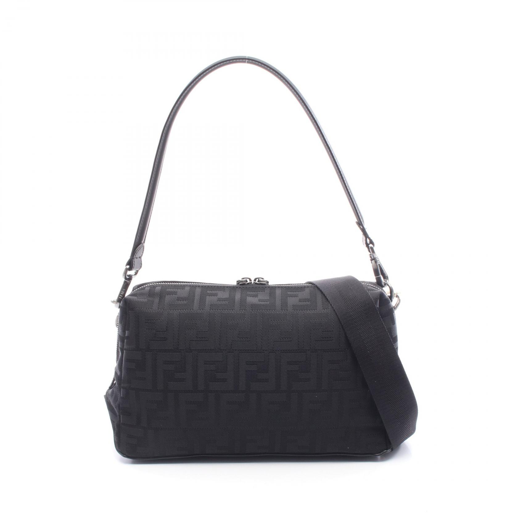 FENDI Lui Medium Square FF Shoulder Bag 7VA672AVC6F0SAJ canvas