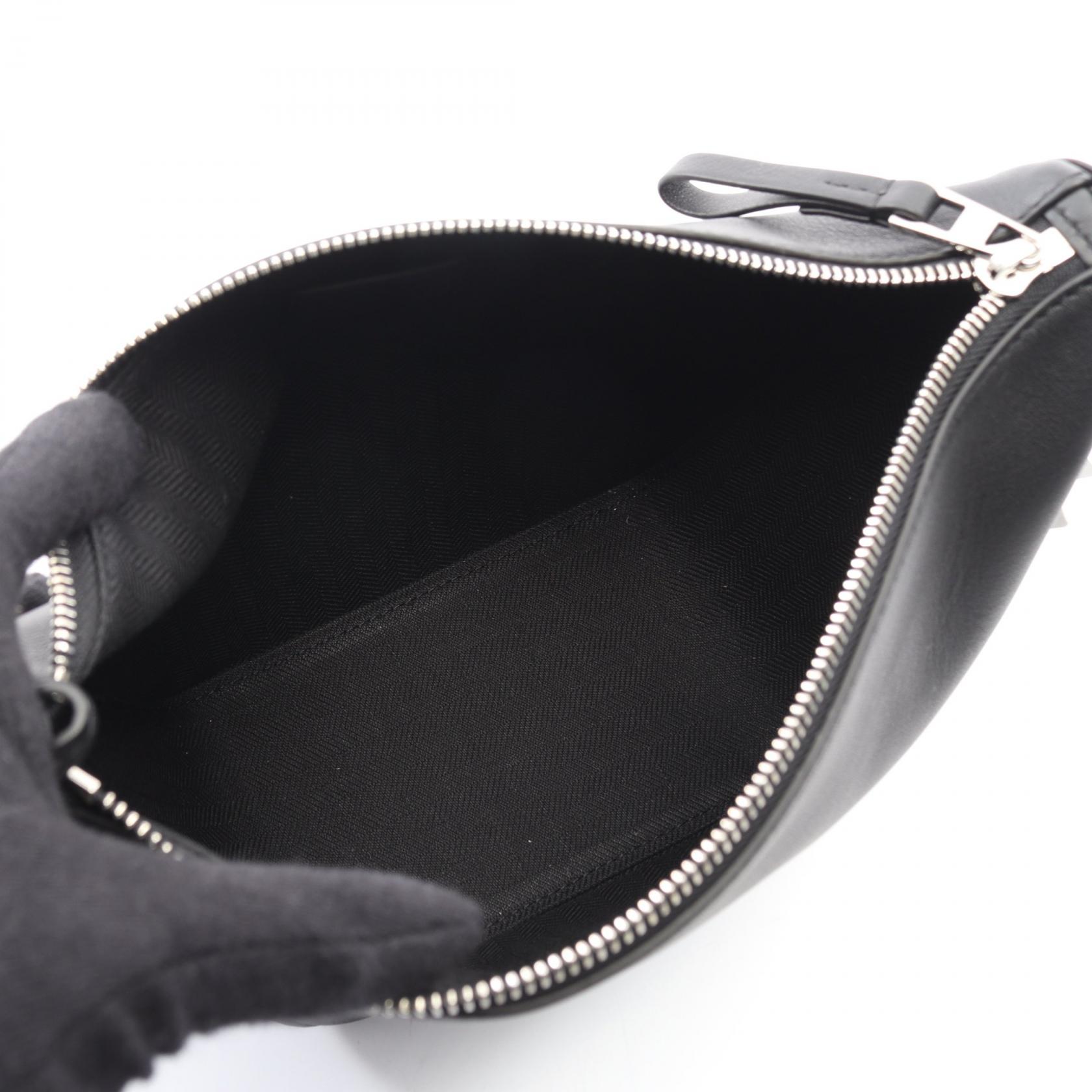 LOEWE HAMMOCK HOBO MINI Shoulder Bag A538G13X011100 leather Black