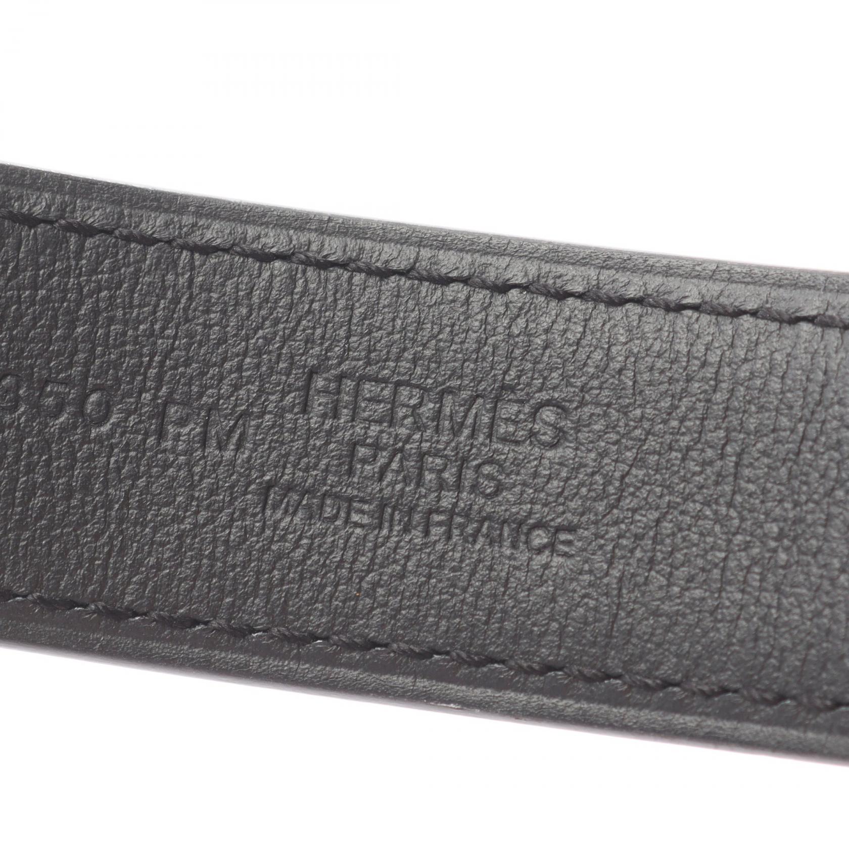 エルメス HERMES アンディ 26 ベルト 衣料品 レザー B刻印（2023年製造） メンズ ブラック系 / シルバー系 H010739 【中古】 HERMES Andy 26 Belt H010739 leather Black SHW Used mens B | eBay