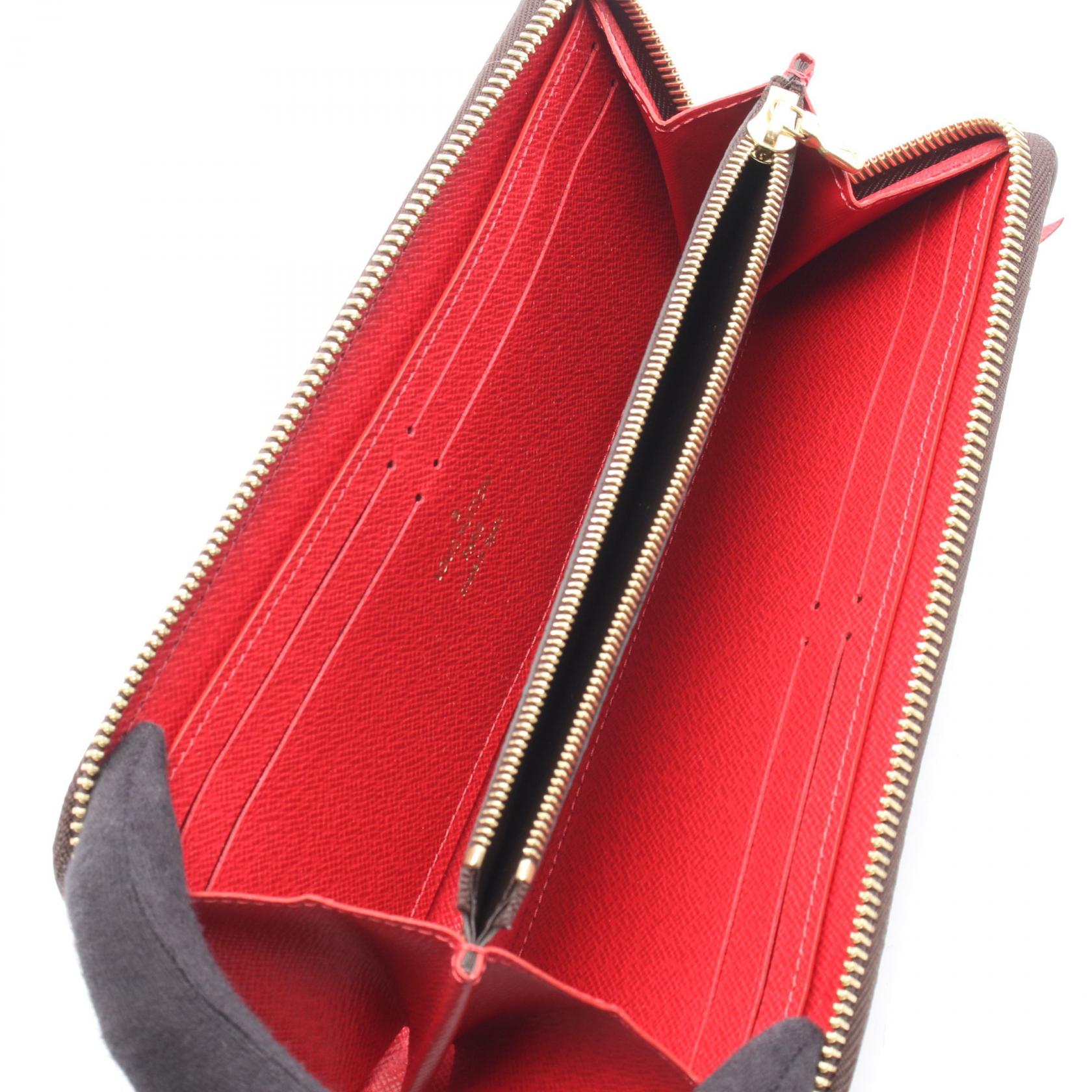 LOUIS VUITTON Portefeuille Clemence Around zip long wallet N60534