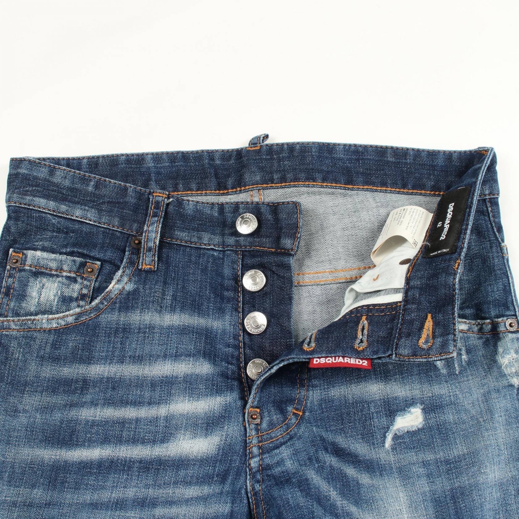 DSQUARED2 Skater Denim pants S74LB0820 cotton Blue Used mens size