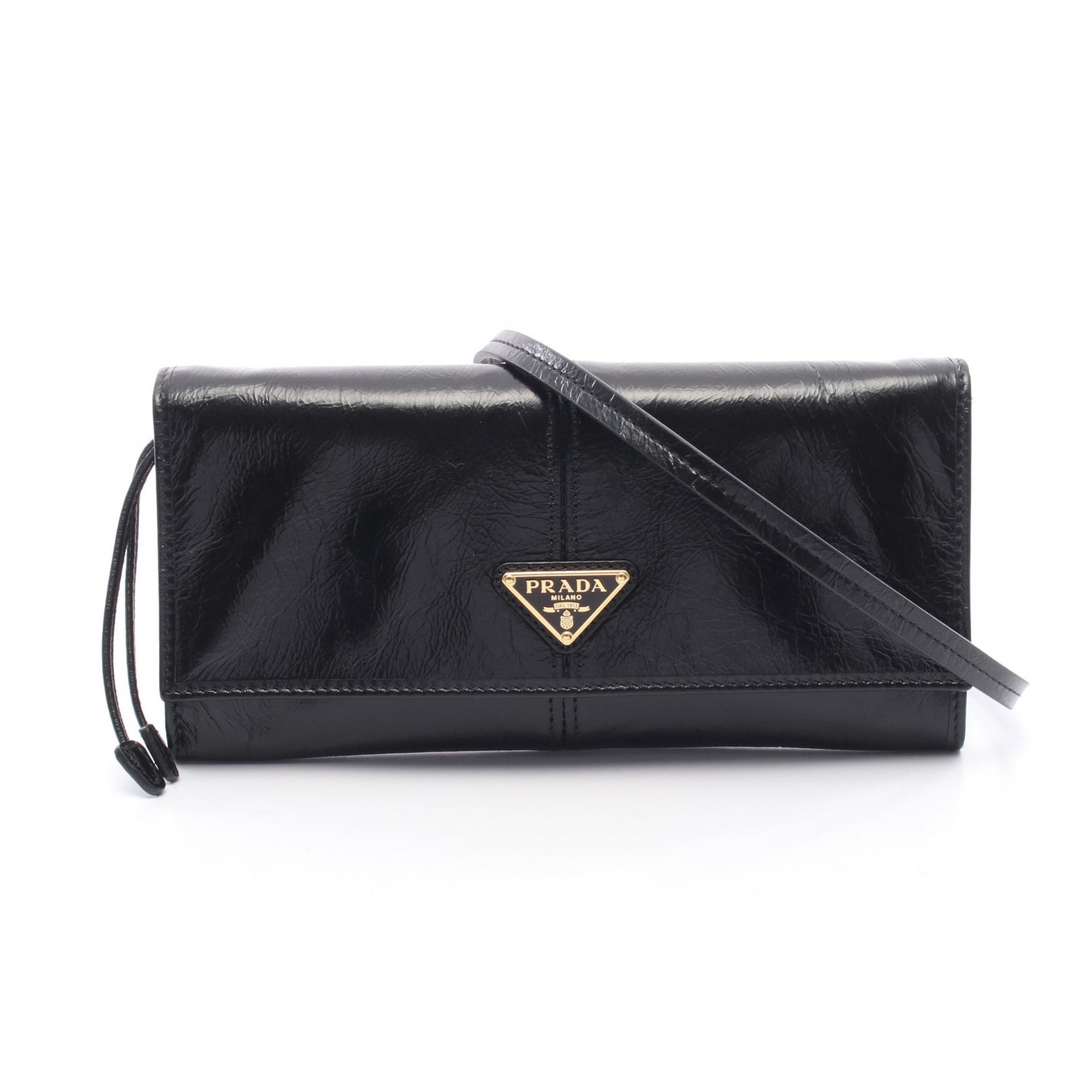 PRADA Crossbody Shoulder Bag 1MT0362CYRF0002 leather Black NEW