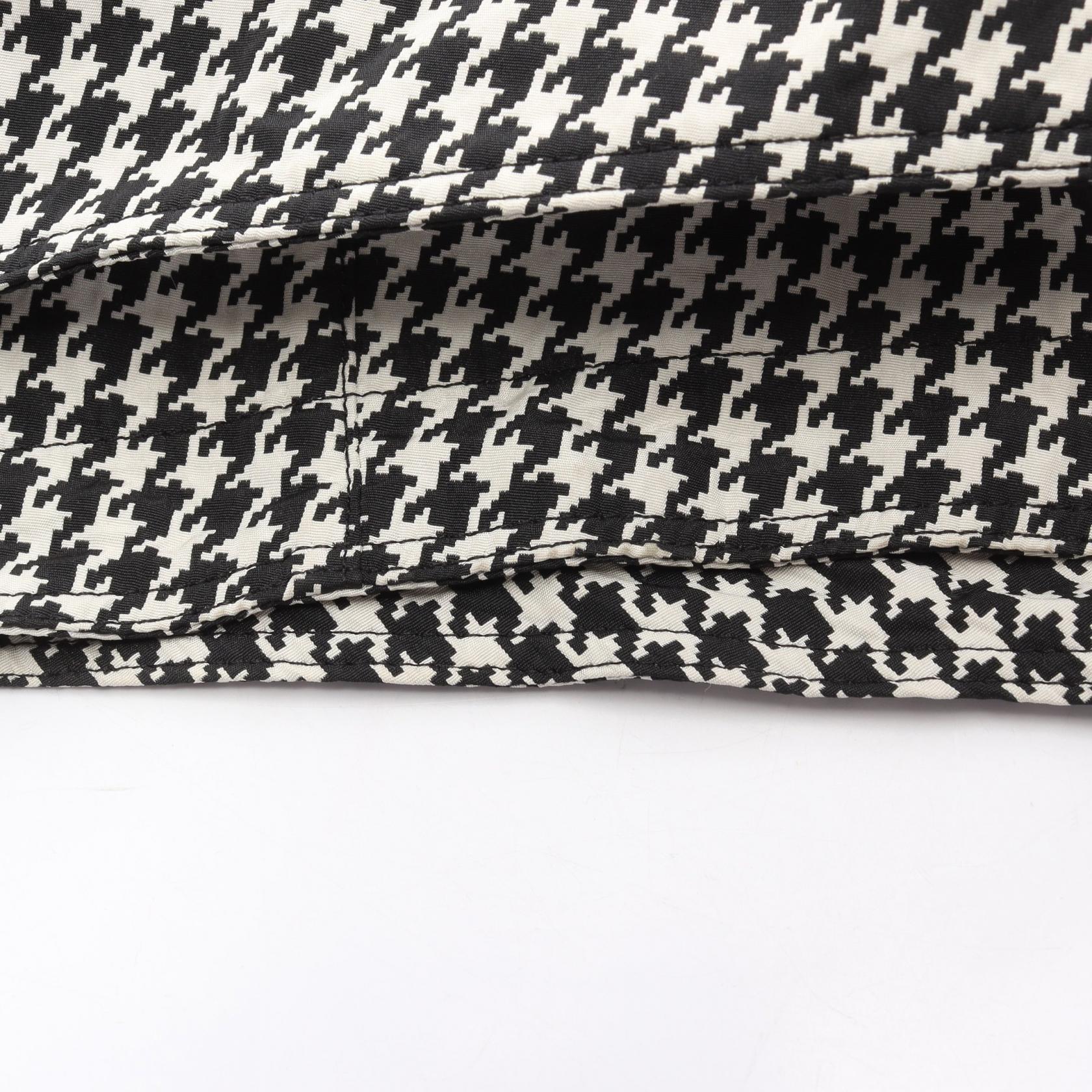 Christian Dior Houndstooth hooded anorak Mountain jacket #S