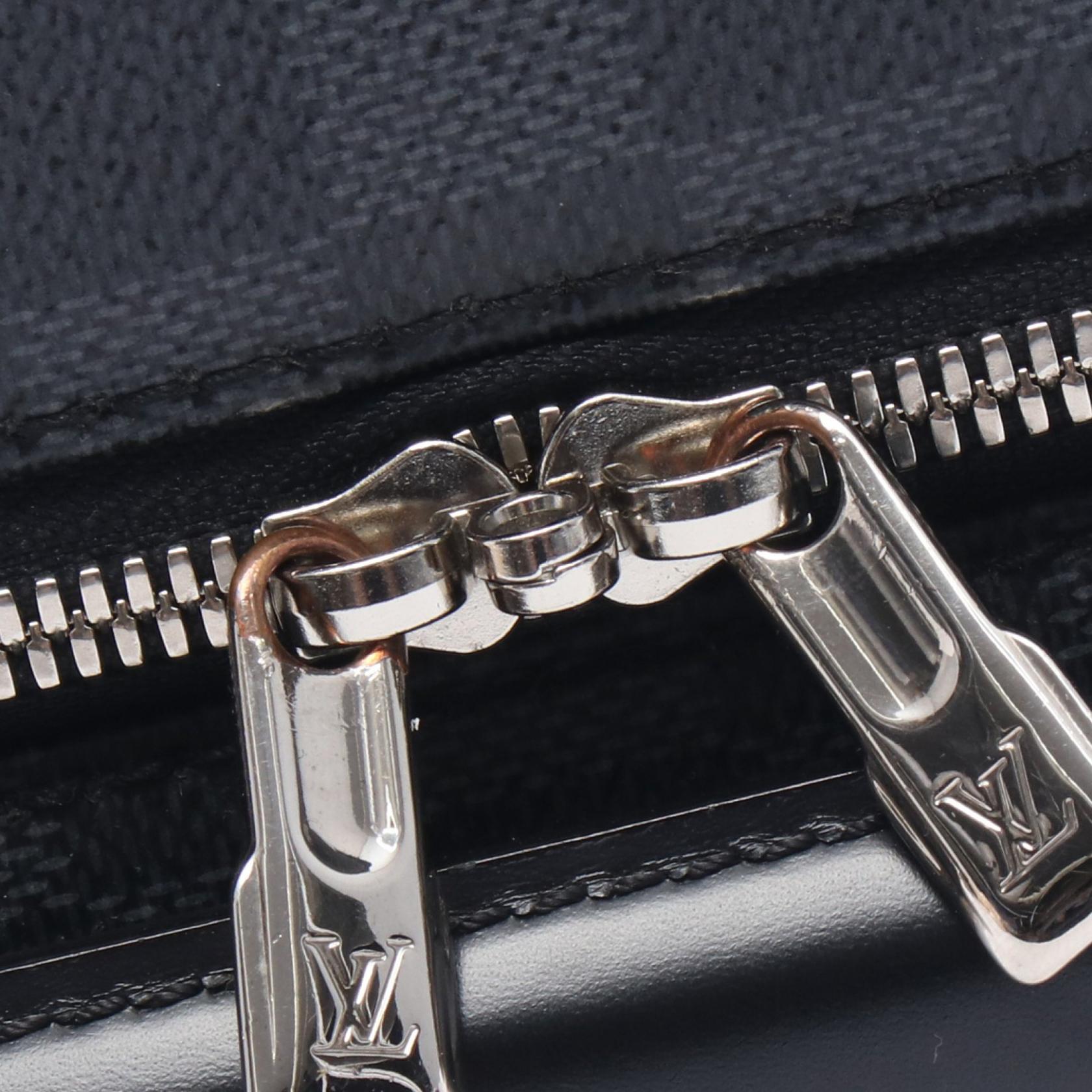LOUIS VUITTON Zephyr 55 travel Bag suitcase N23005 Damier graphite