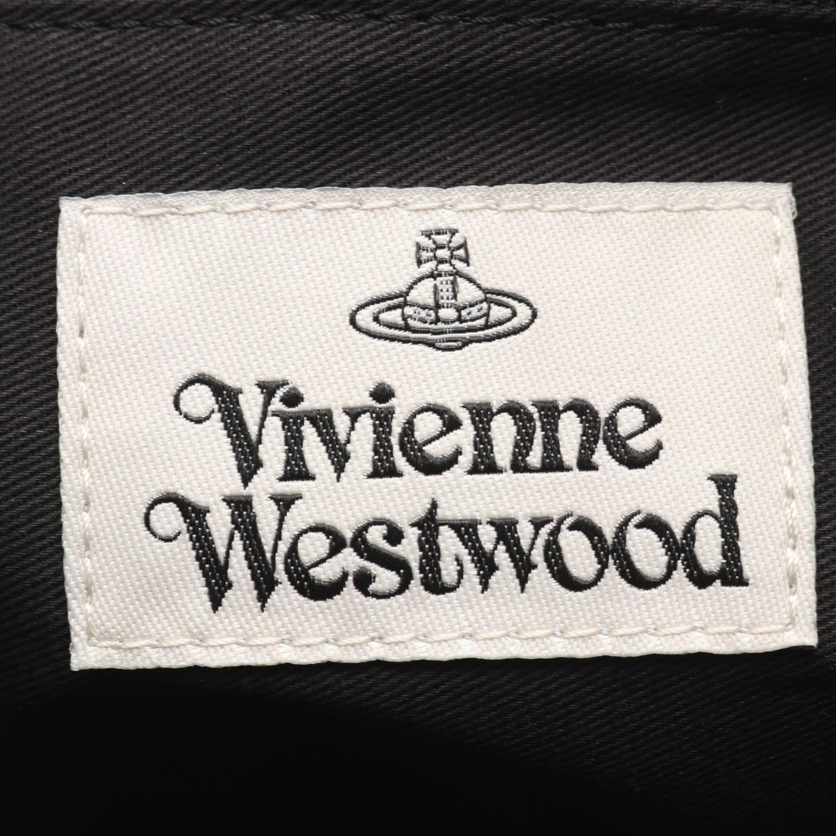 ハ*ミ様 希少品！ほぼ未使用品 Vivienne westwood バーバリーコ Vivienne Westwood SHOPPER SAFFIANO 3 SPECOrb Tote shoulder Bag