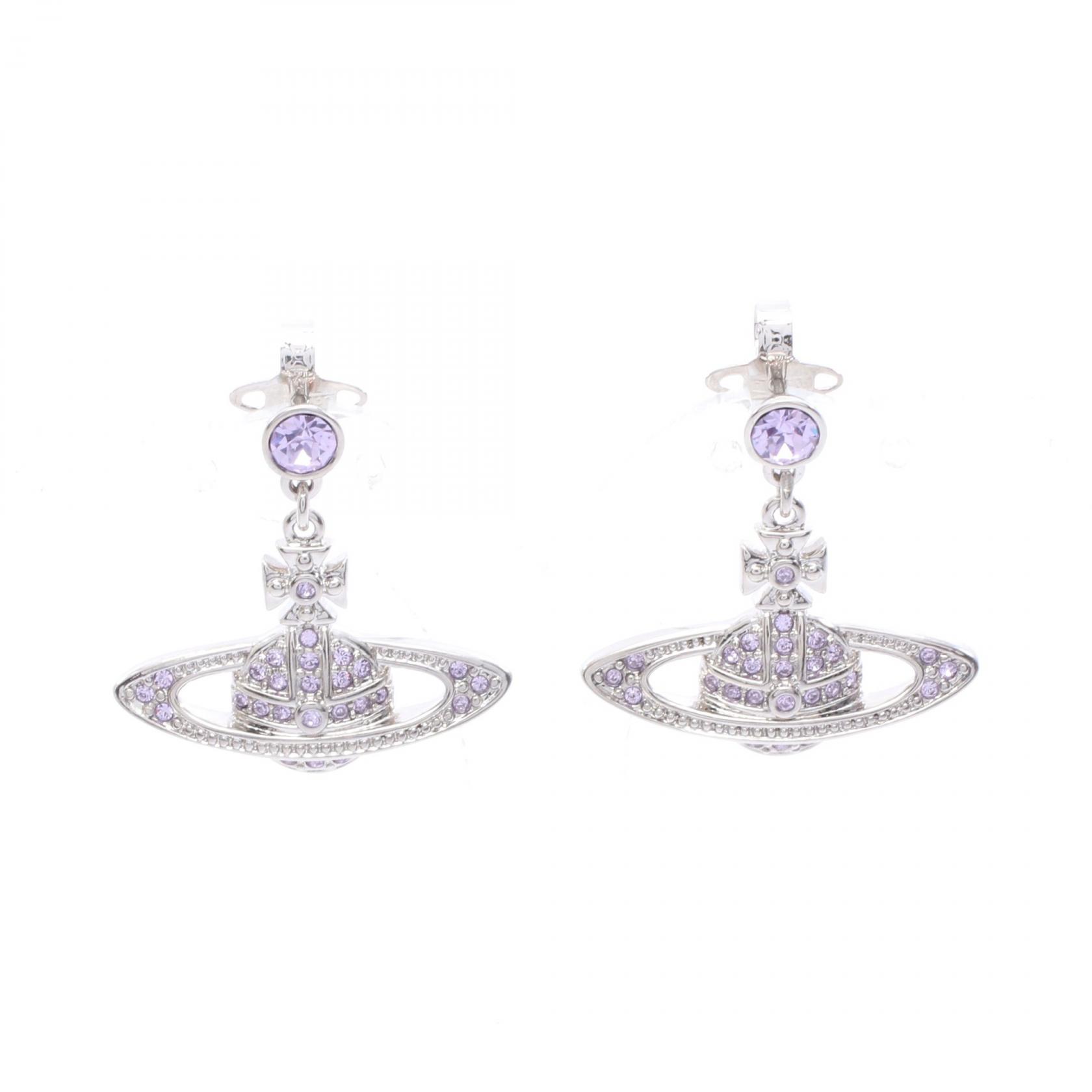 Vivienne Westwood MINI BAS RELIEF DROP Pierced earrings SS