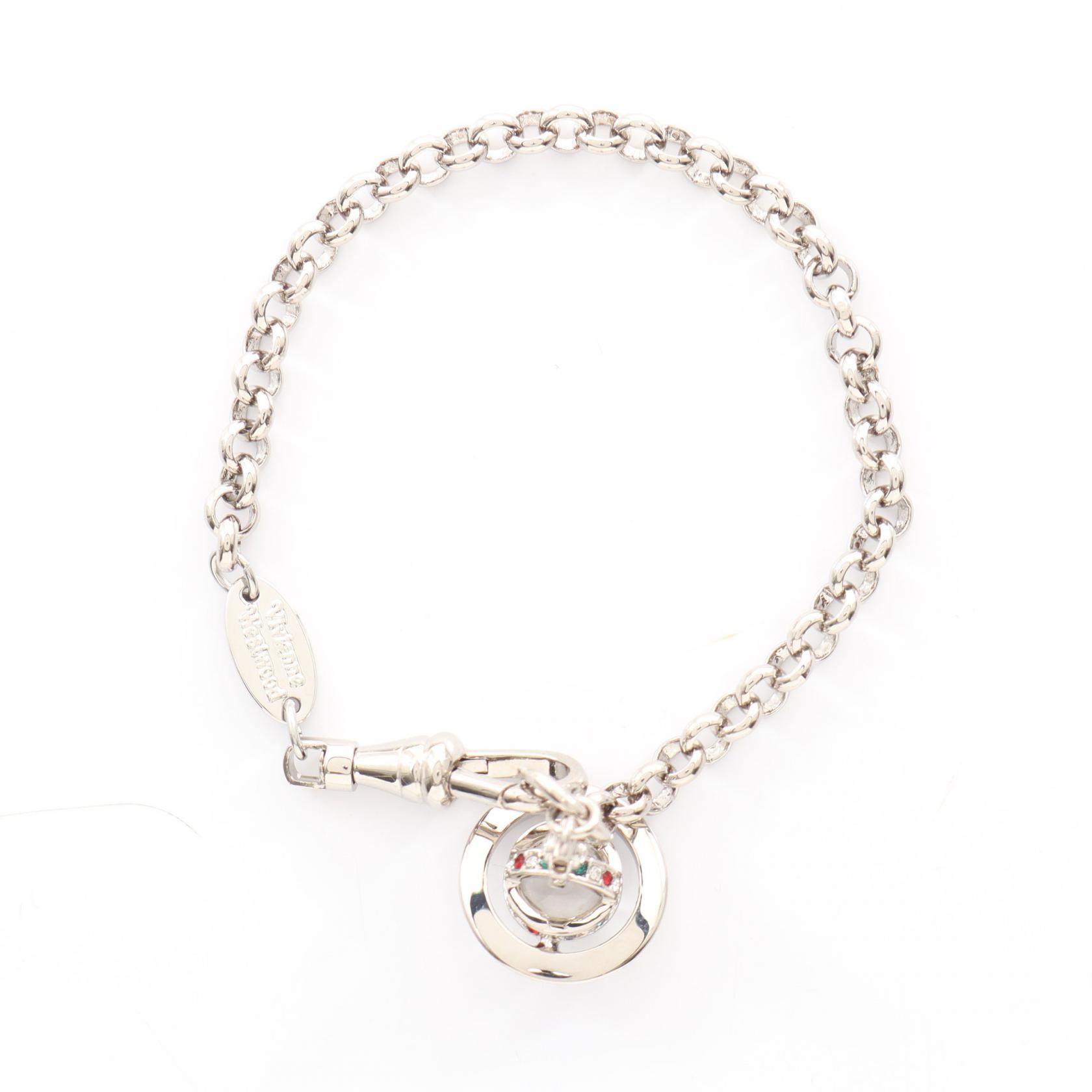 Vivienne Westwood NEW PETITE ORB Bracelet 61020057/02P019 SS