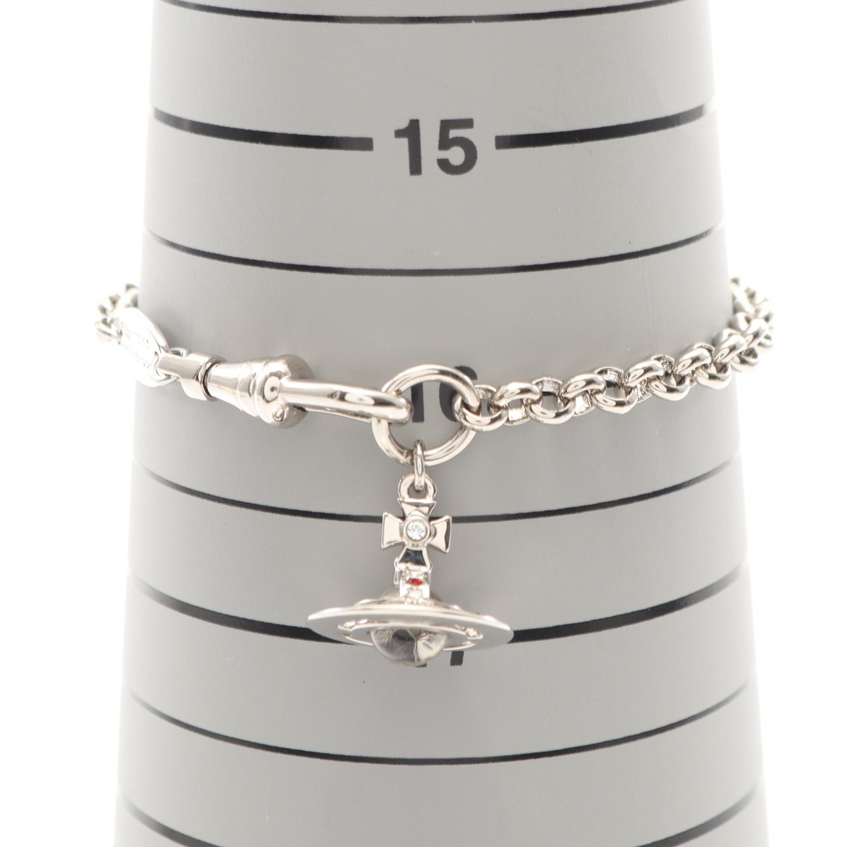 Vivienne Westwood NEW PETITE ORB Bracelet 61020057/02P019 SS
