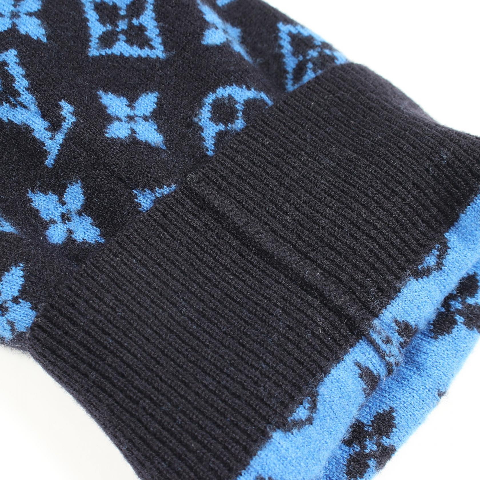 LOUIS VUITTON Monogram sleeve Knitwear RM231Q R93 HON42W wool